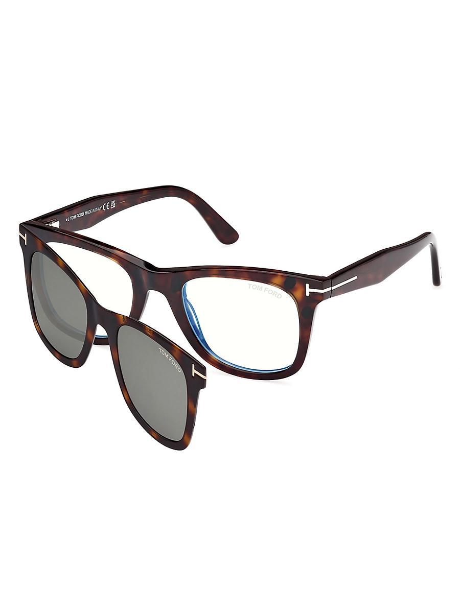 Mens 50MM Square Sunglasses Product Image