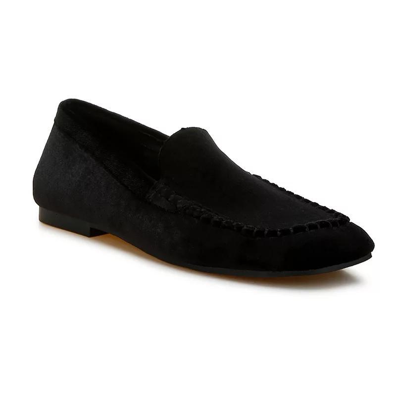 Rag & Co Robua Women's Loafers, Size: 7, Black Product Image
