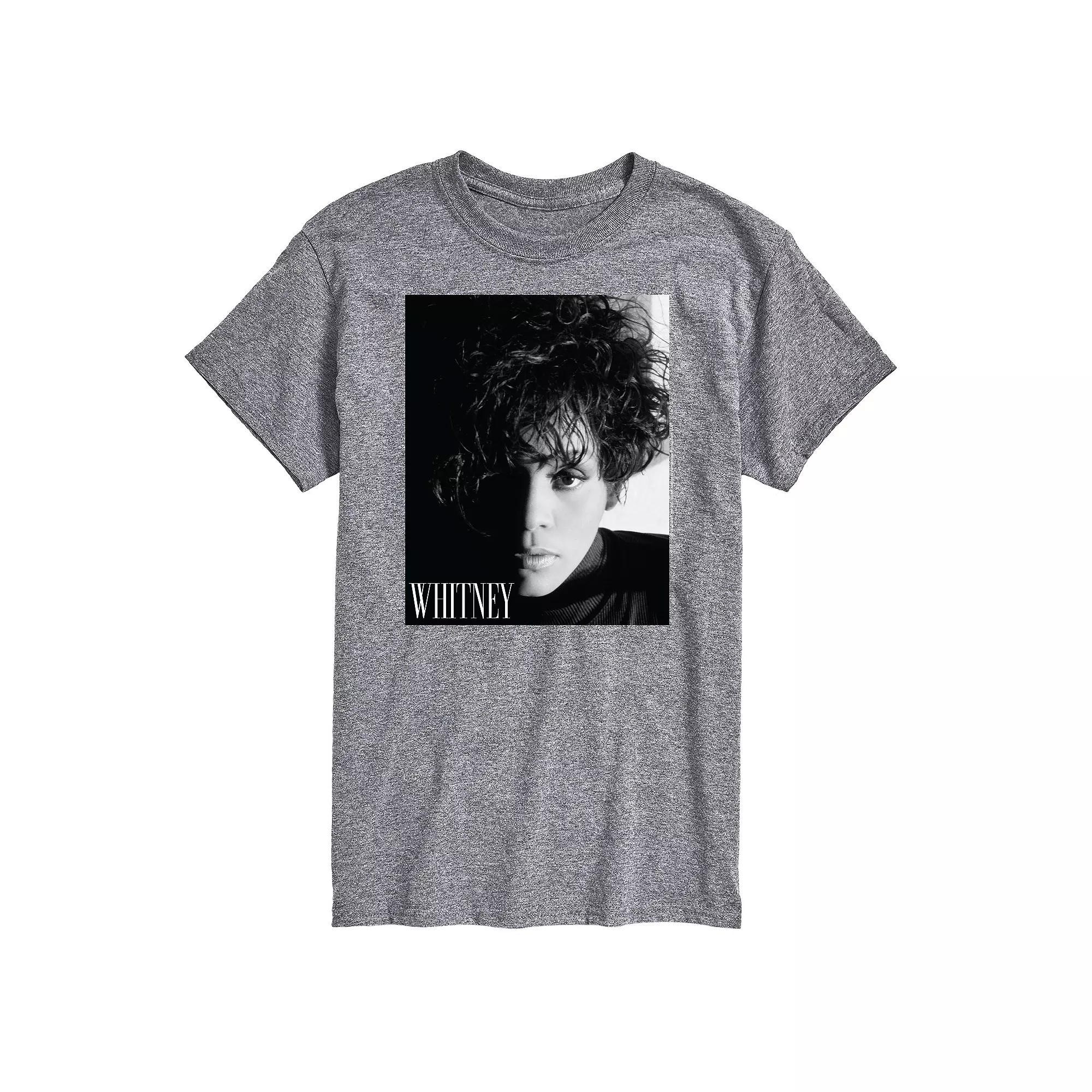 Big & Tall Whitney Houston Tee Tee, Mens Product Image