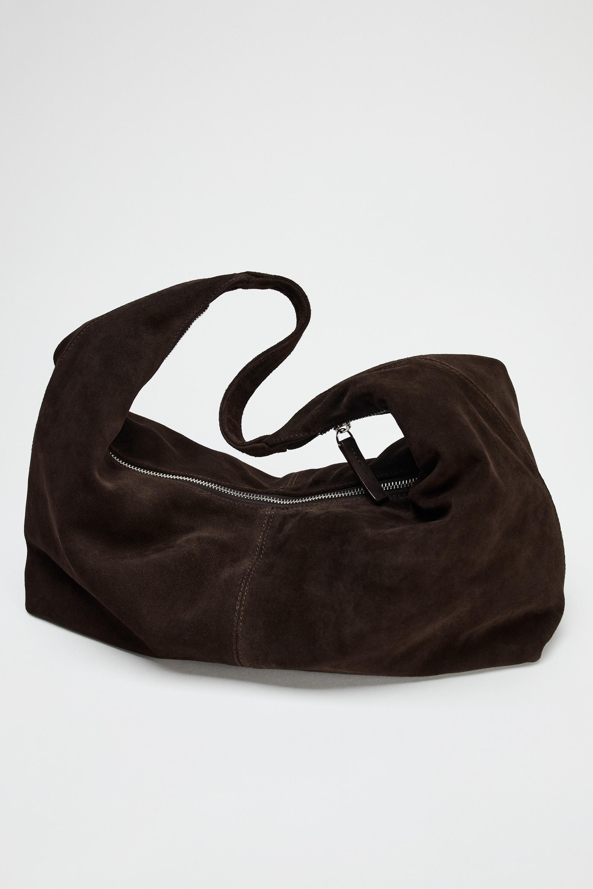 SUEDE SHOULDER BAG Product Image
