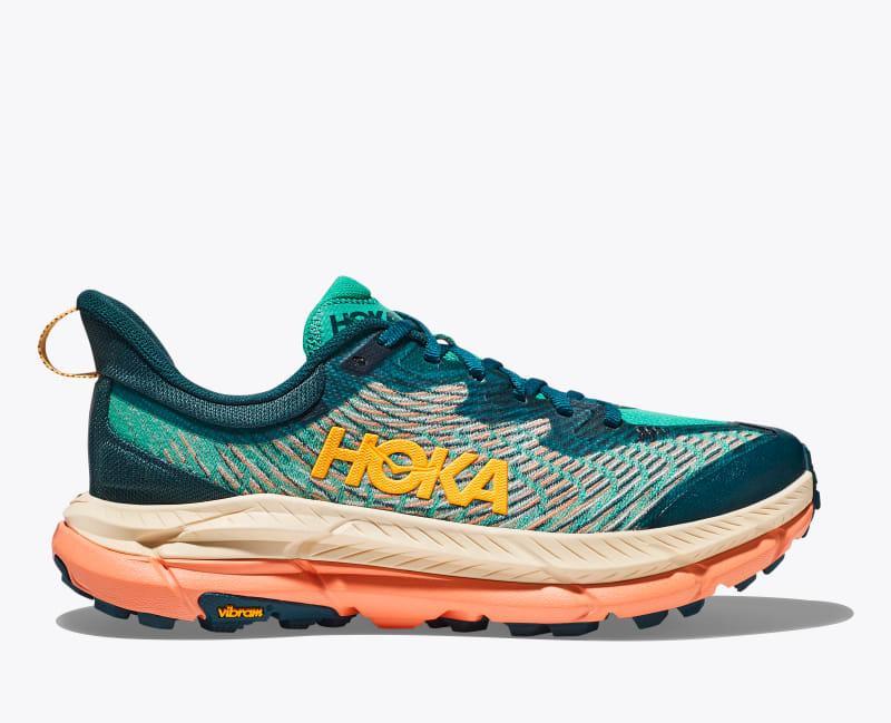 HOKA Women's Mafate Speed 4 Shoes in Droplet/Mint Fluorite, Size 9.5 Product Image