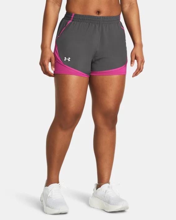 UA Fly-By Womens 2-in-1 Shorts Product Image