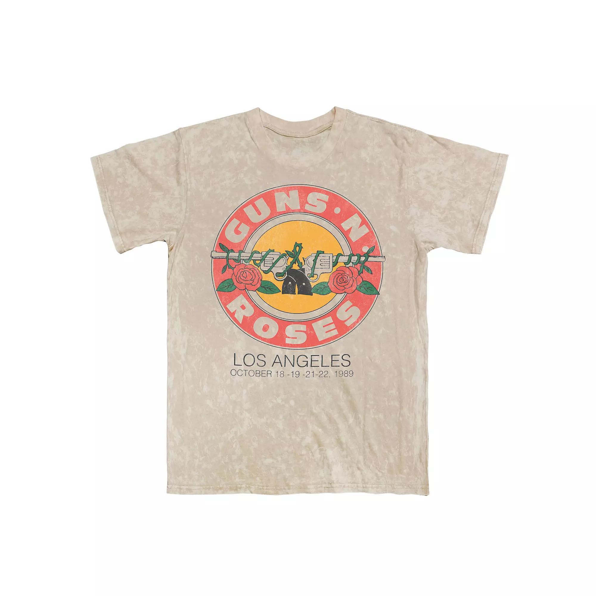 Men's Guns N' Roses Los Angeles 89 Graphic Tee, Size: XXL, Natural Mineral Blue Product Image