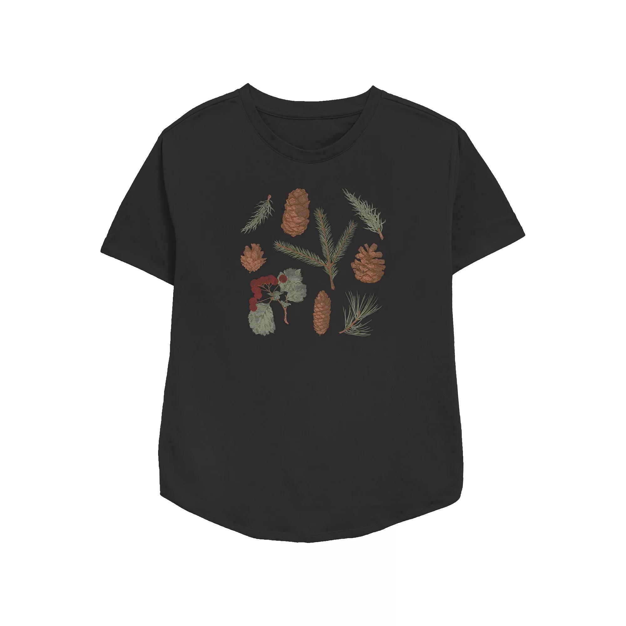 Womens Wicked Is This Years Pink Relaxed Fit Graphic Tee Product Image