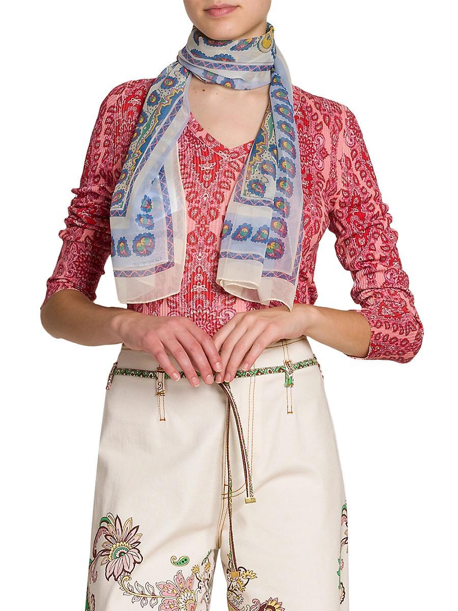 Womens Tosca Paisley Scarf Product Image