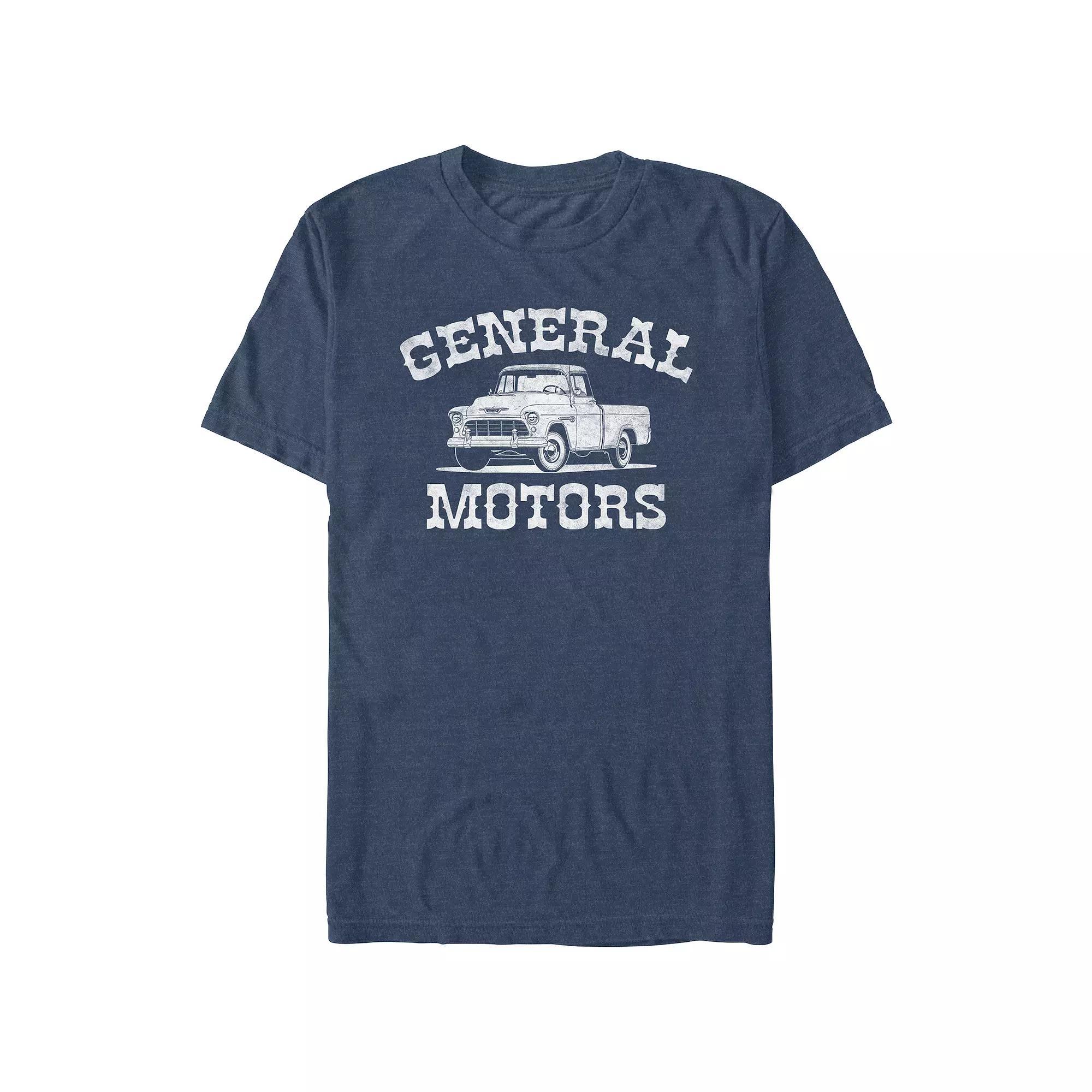 Men's General Motors Truck Graphic Tee, Size: XXL, Navy Grey Product Image