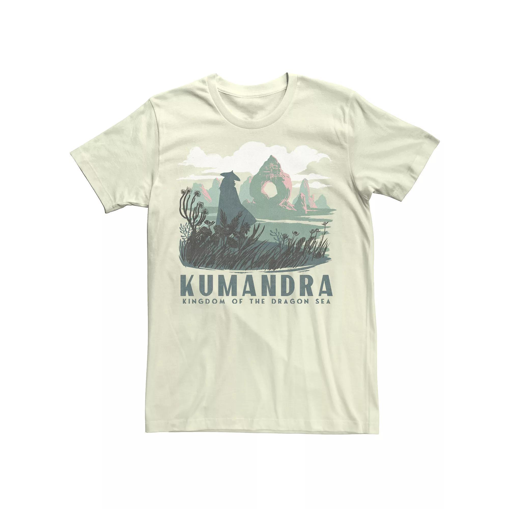 Disney's Raya And The Last Dragon Men's Kumandra Kingdom Tee, Size: XL, Silver Product Image