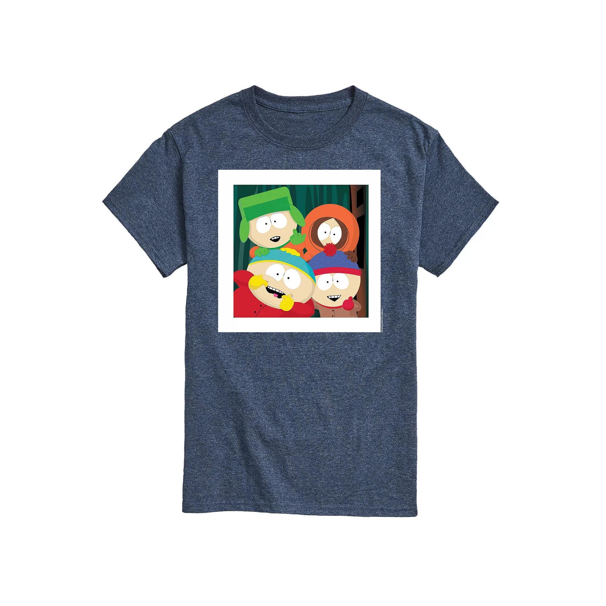 Mens South Park Friends Photo Tee Product Image
