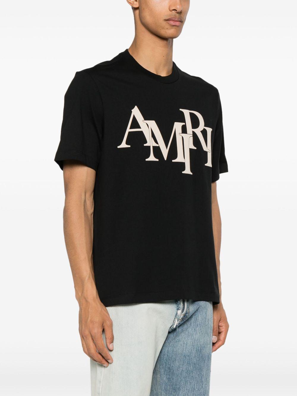 logo-print cotton T-shirt Product Image