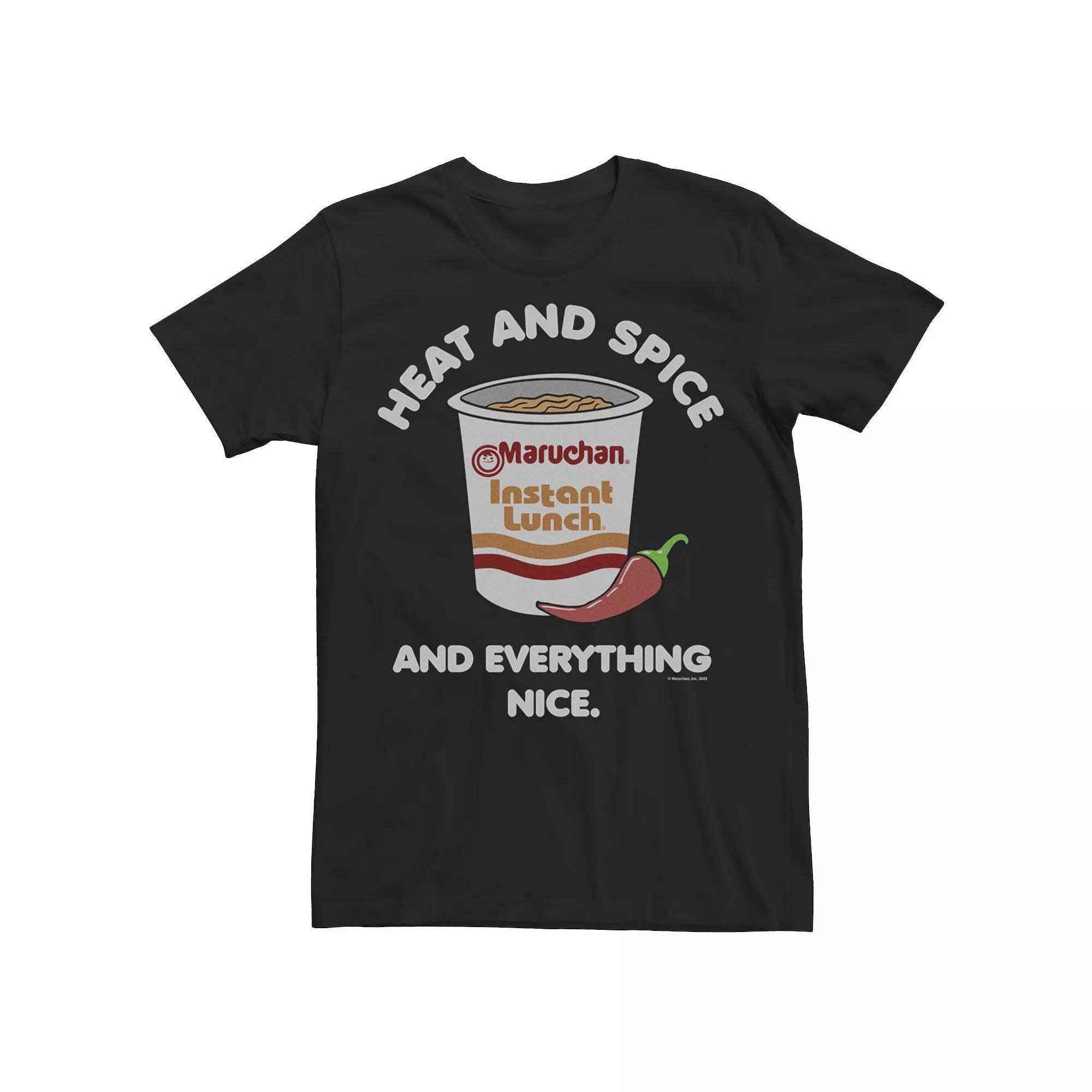 Mens Maruchan Heat And Spice And Everything Nice. Tee Product Image