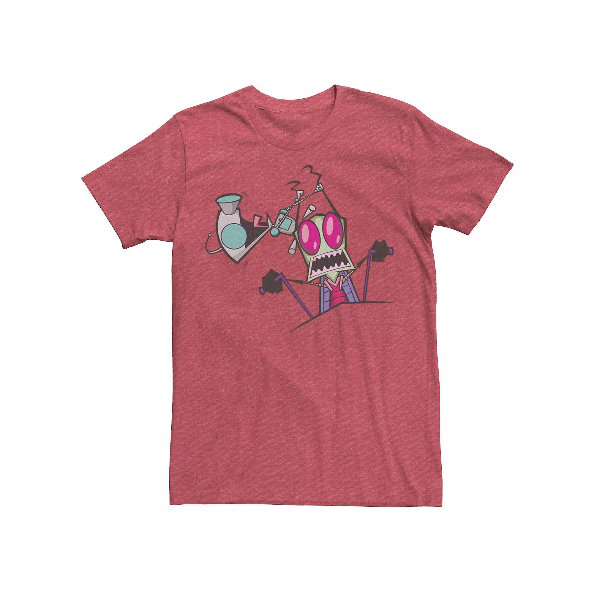 Men's Ferris Bueller's Day Off Save Ferris Tee, Size: XXL, Red Grey Product Image