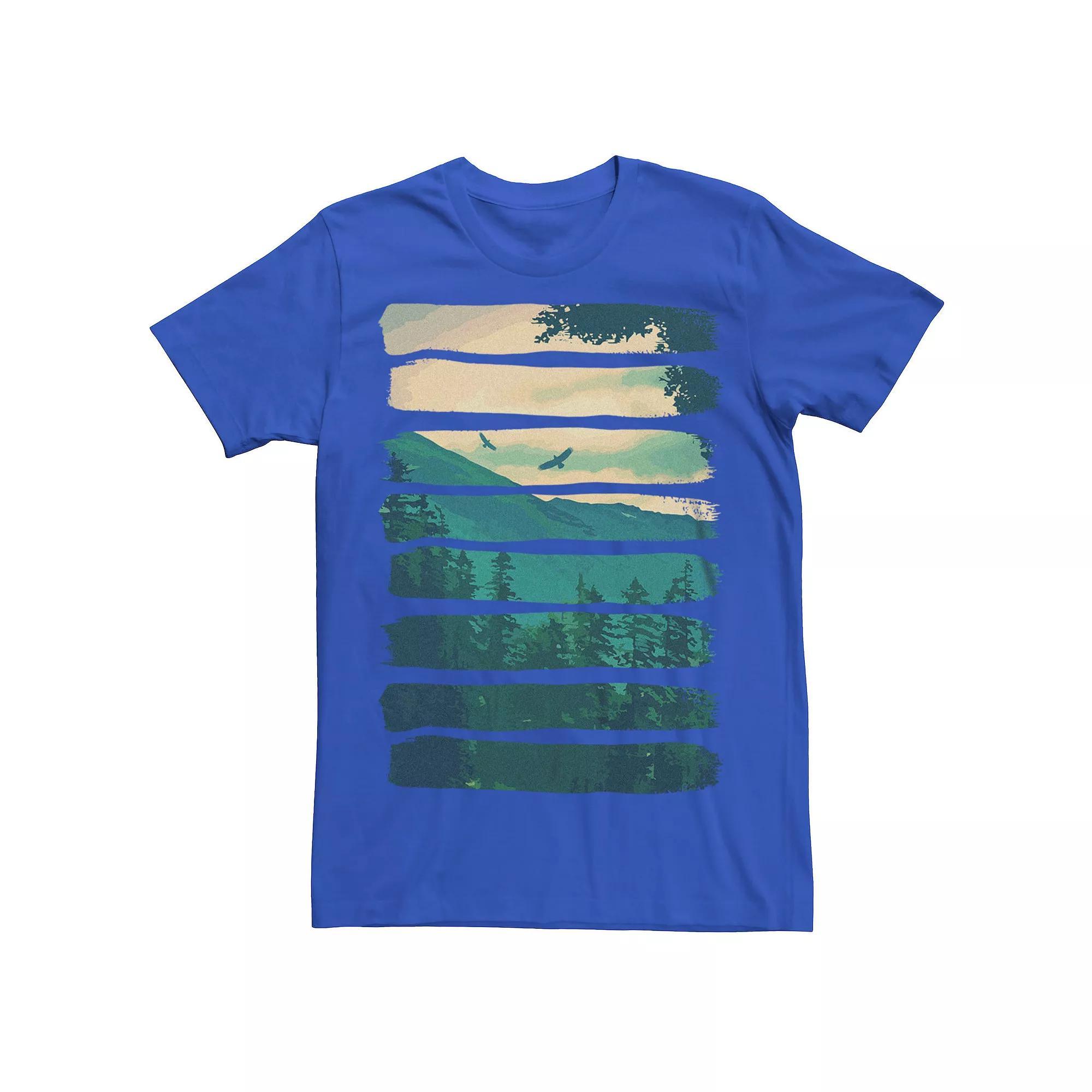 Men's Lost In The Wilds Graphic Tee, Size: XXL, Grey Product Image
