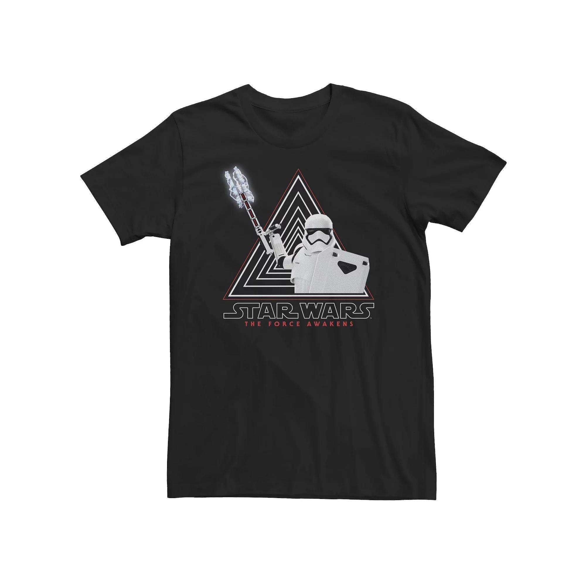 Big & Tall Star Wars TR-8R Episode 7 Loyal Trooper Sick Spins s Tee, Men's, Size: 4XL, Black Product Image