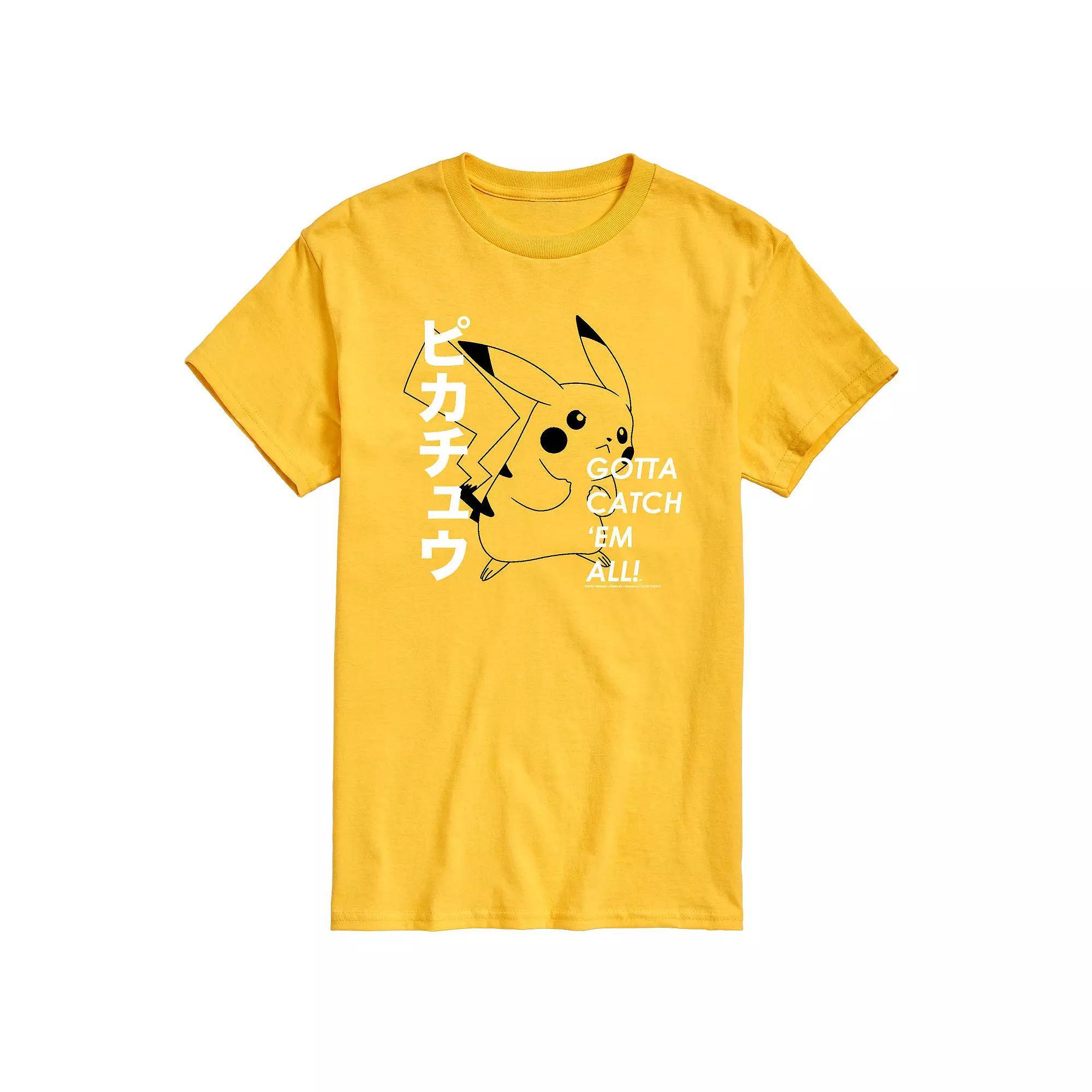 Mens Pokemon Pika Overlap Tee Product Image