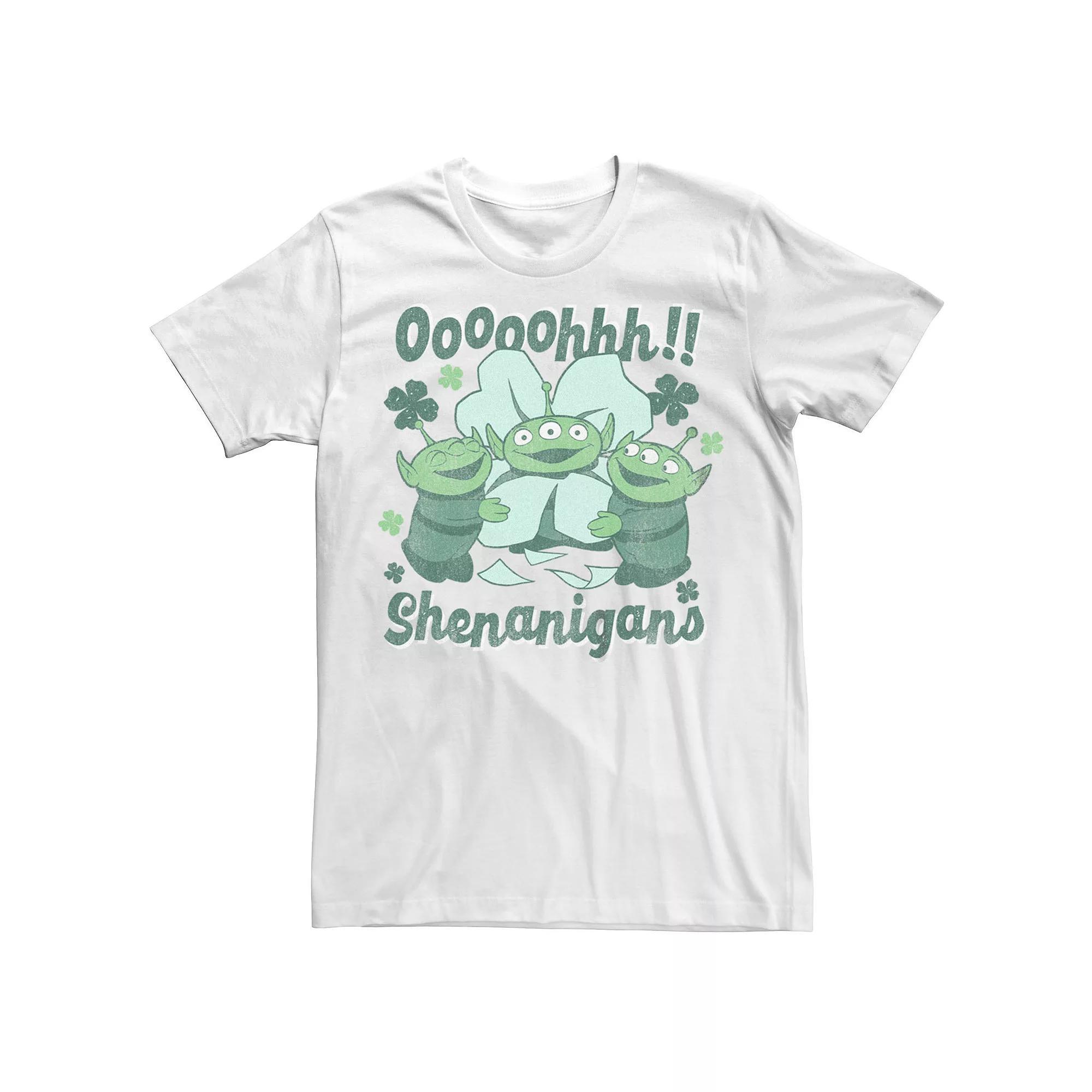Disney / Pixar's Toy Story Men's Alien Shenanigans Graphic Tee, Size: Medium, White Product Image