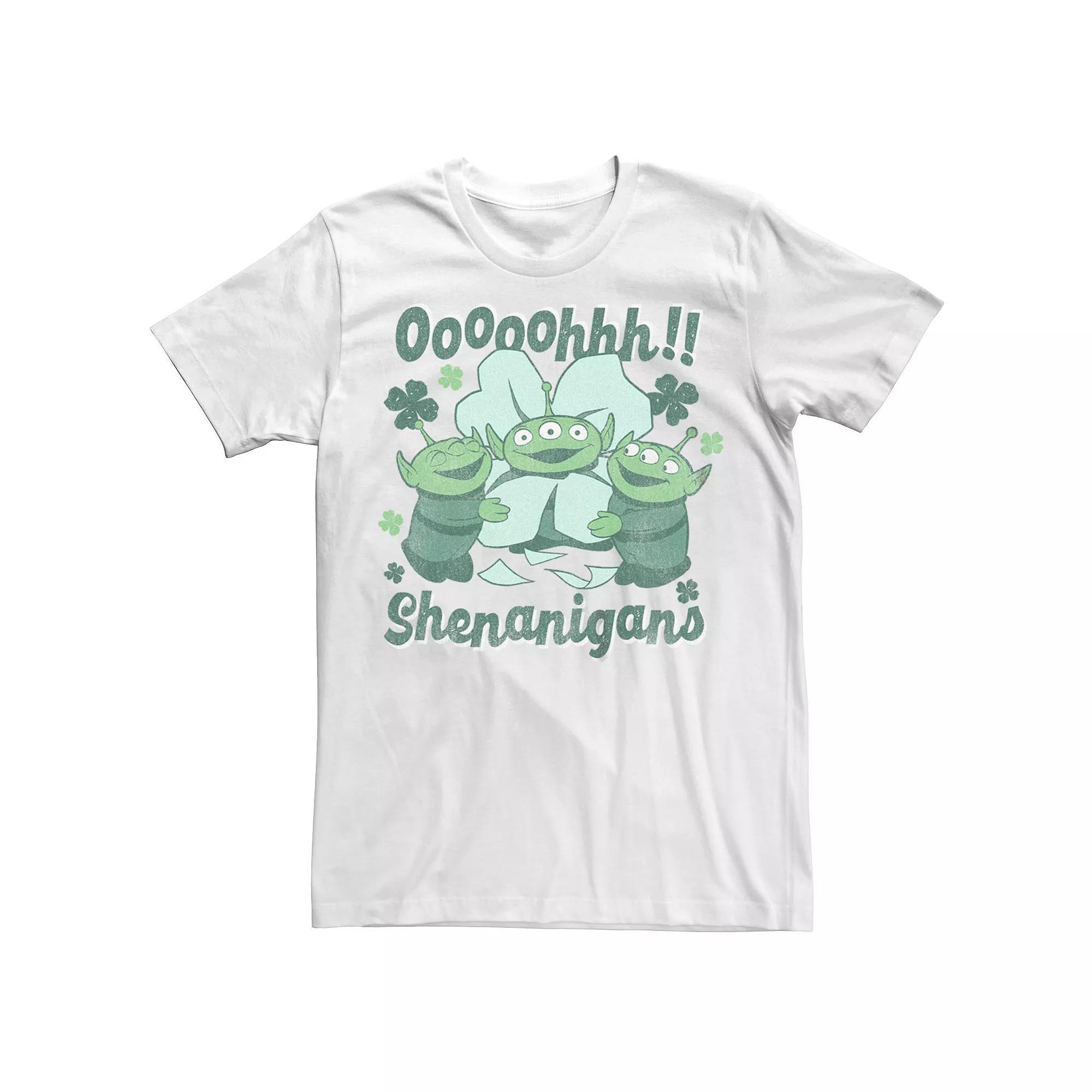 Disney / Pixar's Toy Story Men's Alien Shenanigans Graphic Tee, Size: Medium, White Product Image