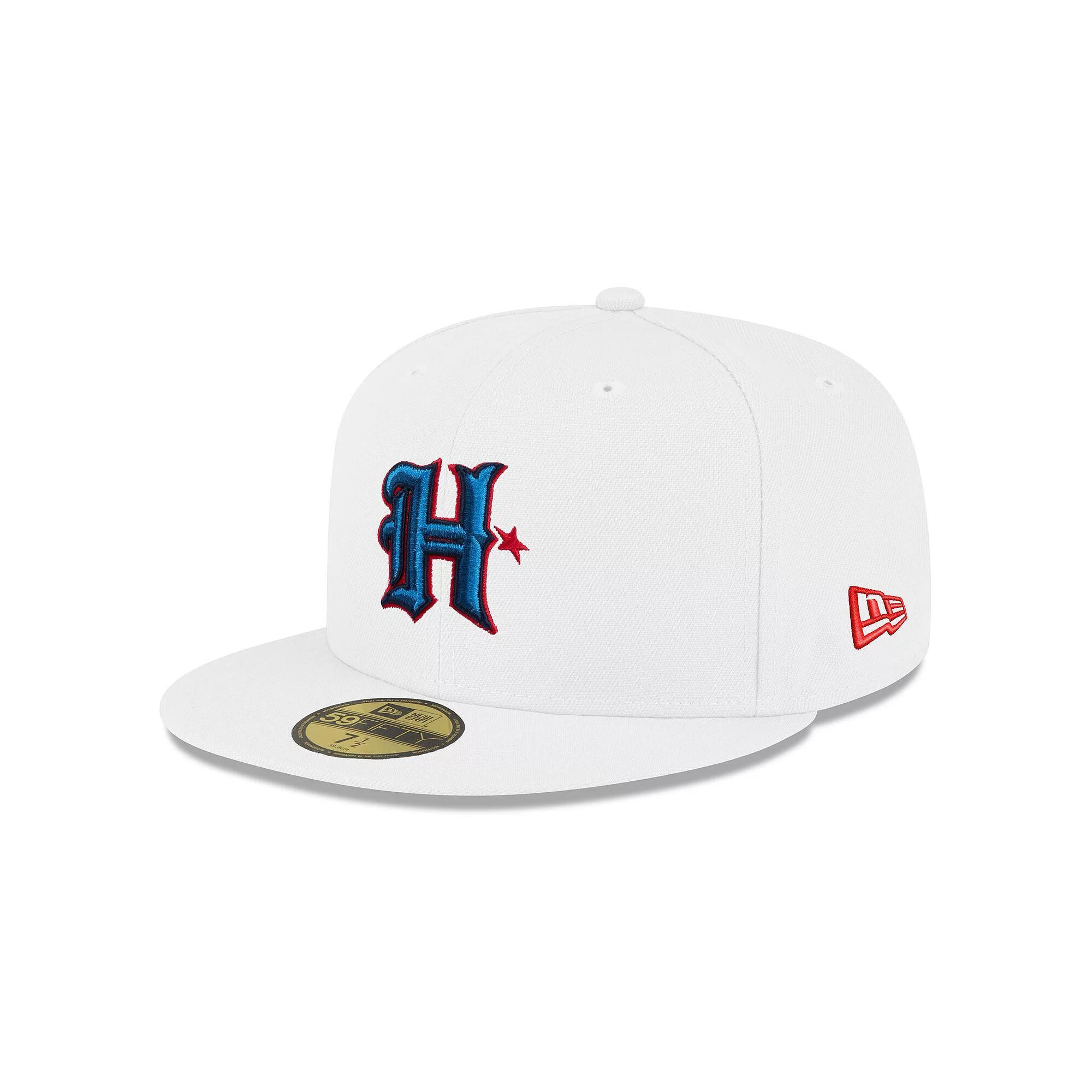 Men's New Era White Houston Texans Omaha 59FIFTY Fitted Hat, Size: 7 7/8 Product Image