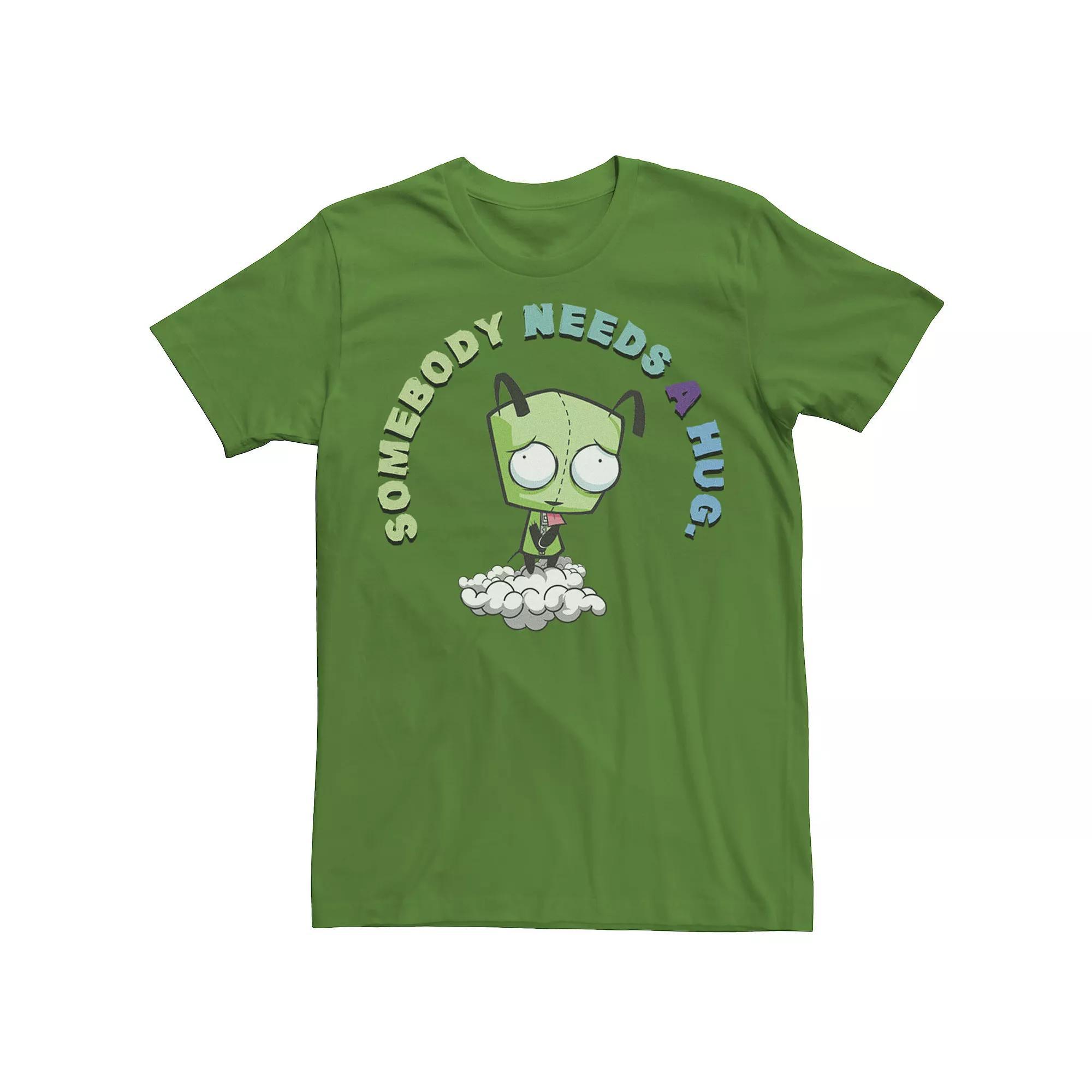 Disney's A Goofy Movie Men's Powerline Portrait Tee, Size: XS, Athletic Grey Product Image