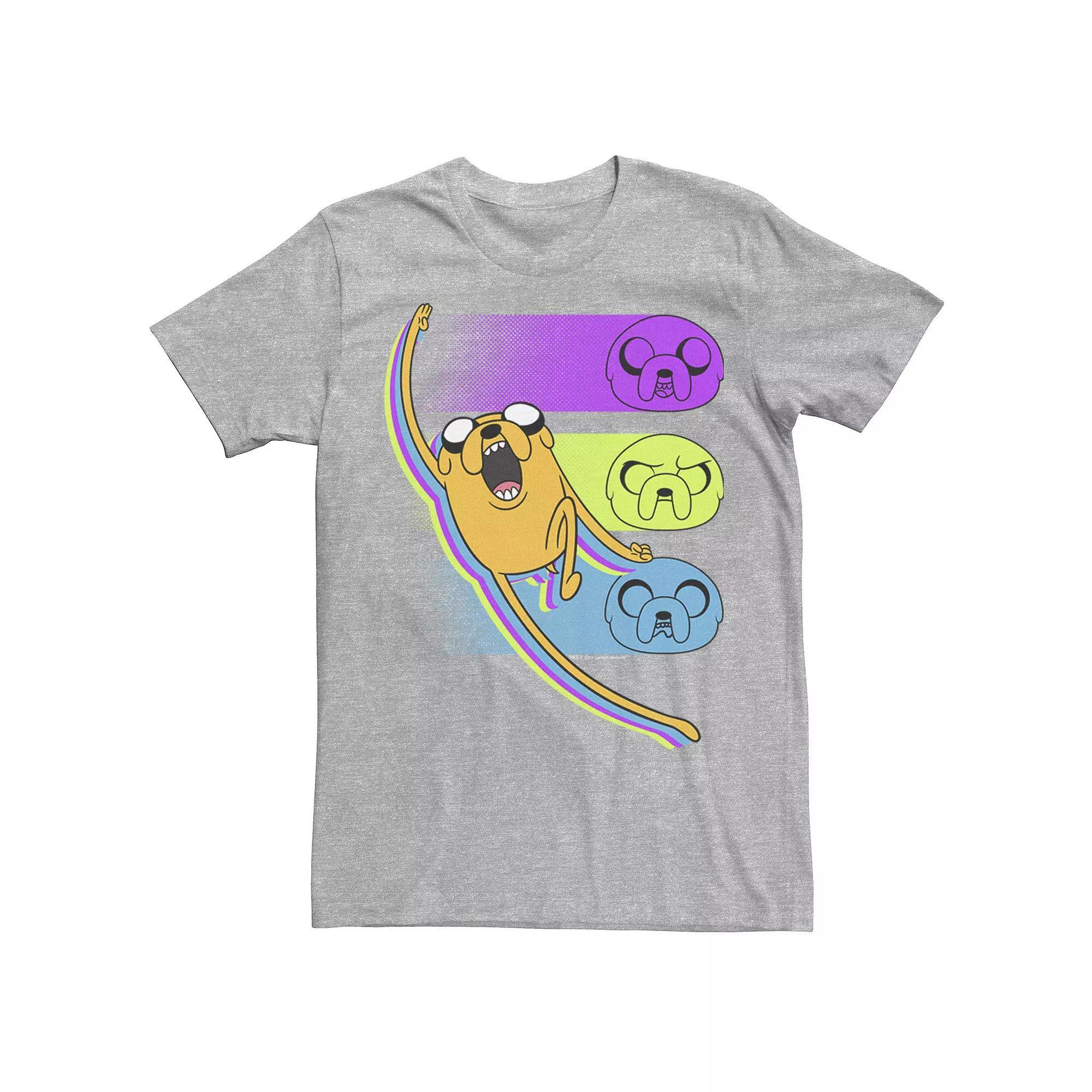 Men's CN Adventure Time Jake Emotions Tee, Size: XL, Red Product Image