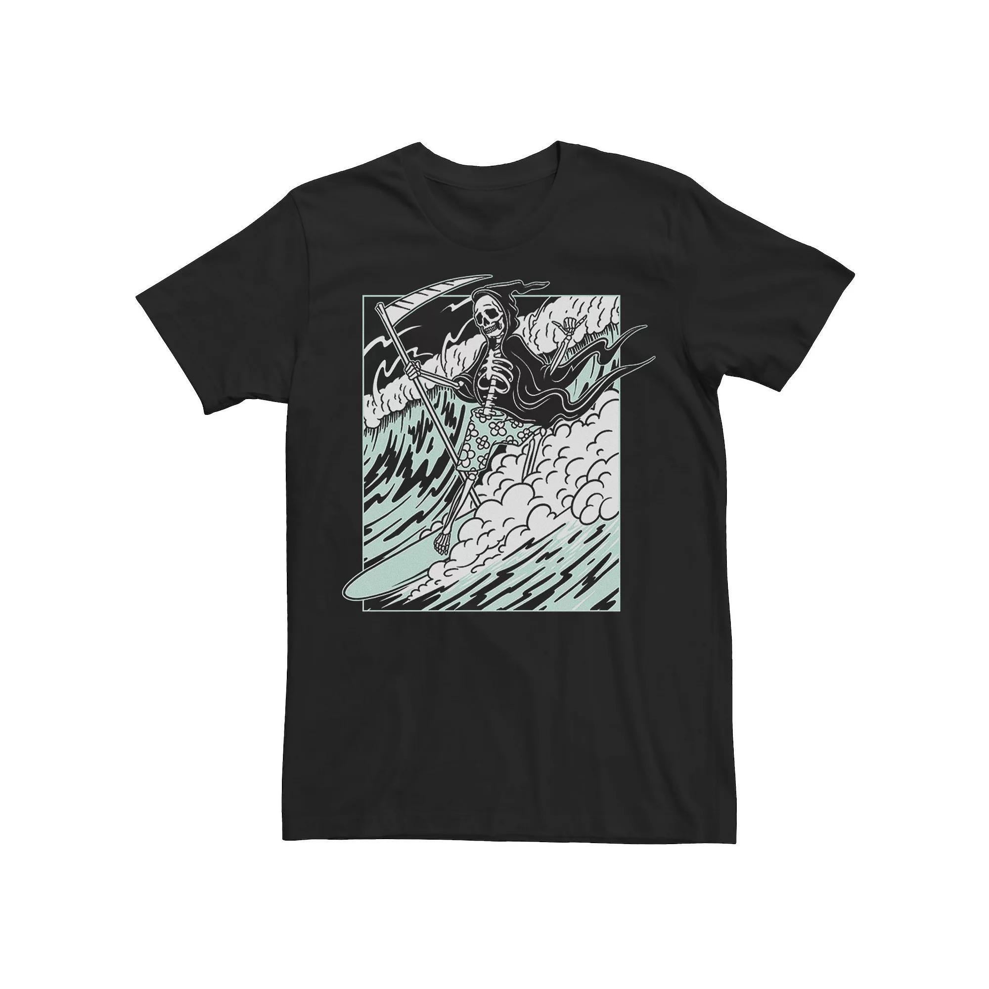 Big & Tall Star Wars: Clone Wars Luke Skywalker Poster Tee, Men's, Size: XL Tall, Black Product Image