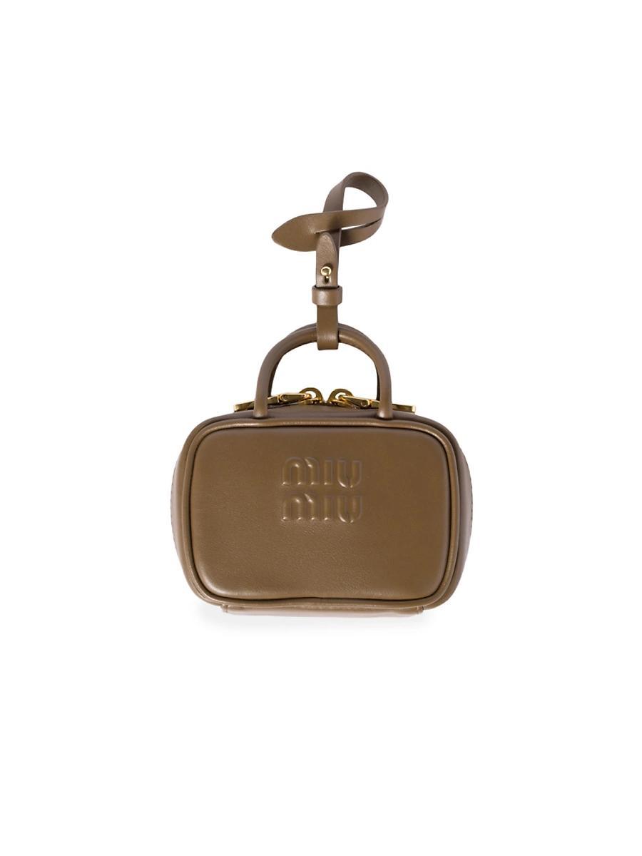 Womens Leather Trick Mini Bag Product Image