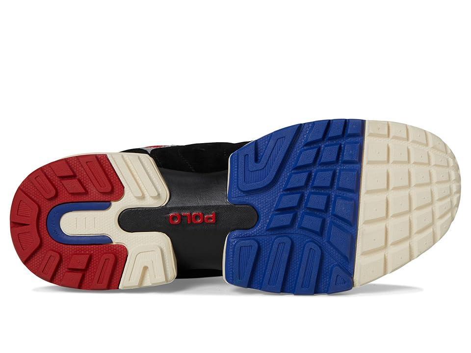 Polo Ralph Lauren Mens Polo Leather Toe Jogger Sneakers Product Image