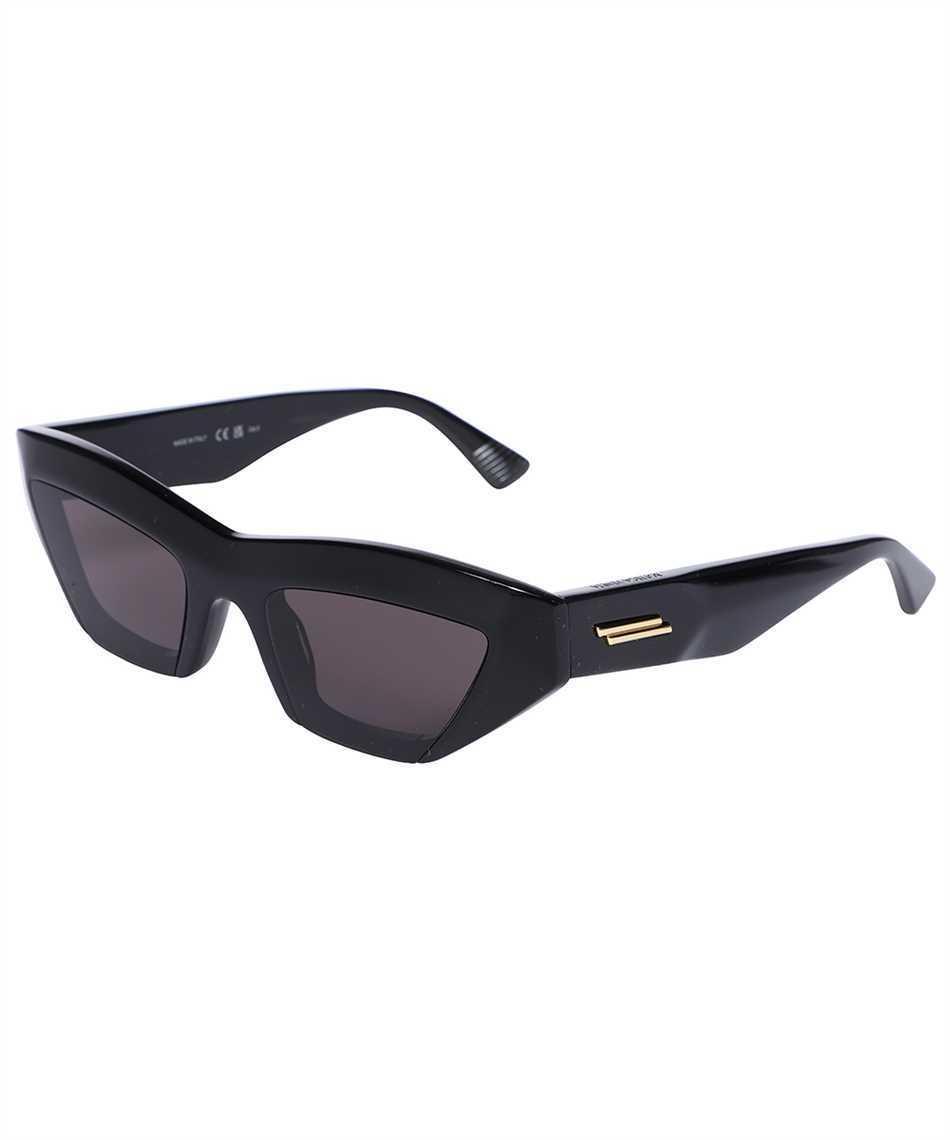 BOTTEGA VENETA Logo Sunglasses In Black Product Image