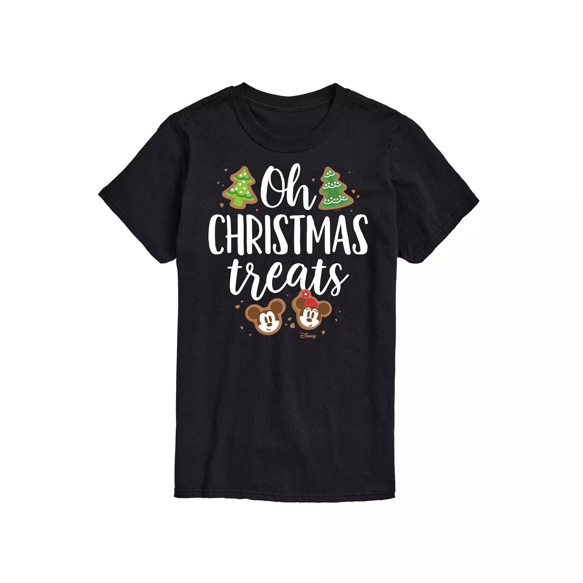 Disney's Big & Tall Oh Christmas Treats Graphic Tee, Men's, Size: XXL Tall, Gray Product Image