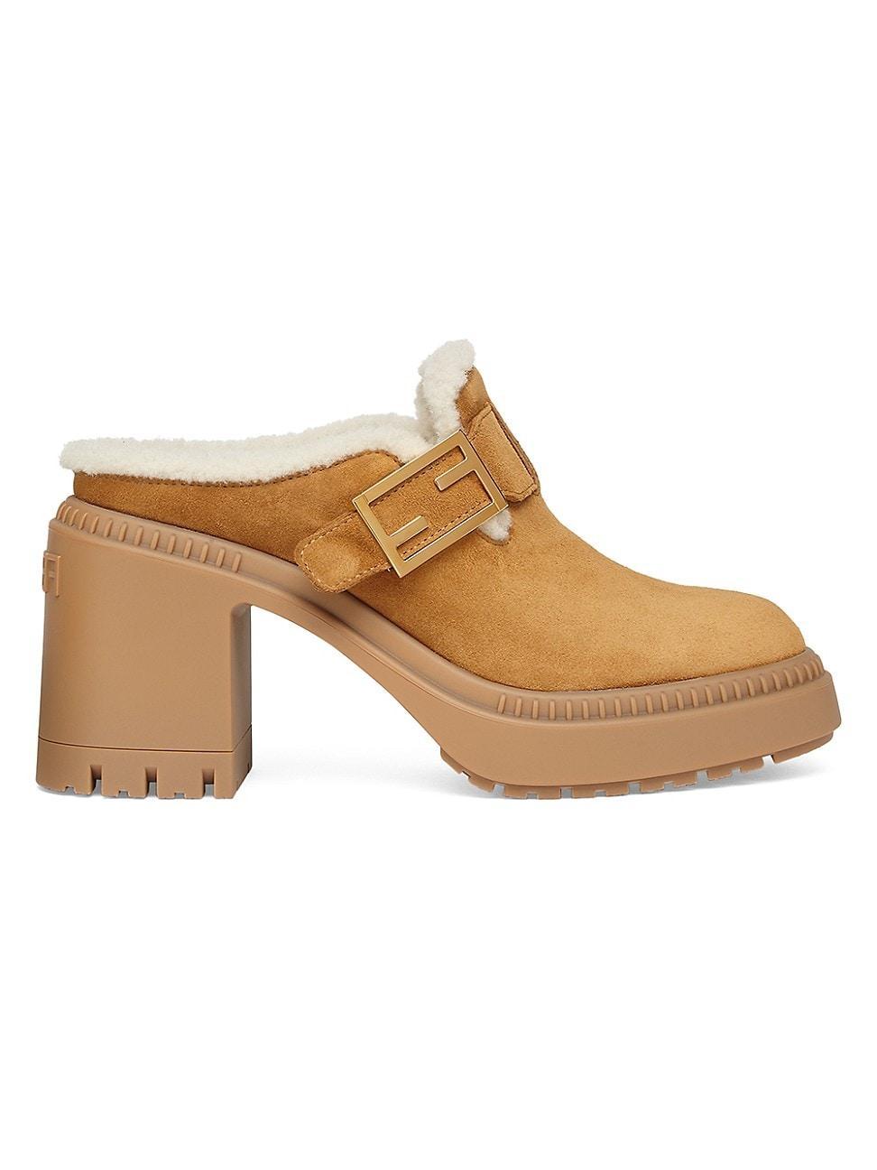 Womens Feel Shearling Sabbots Product Image