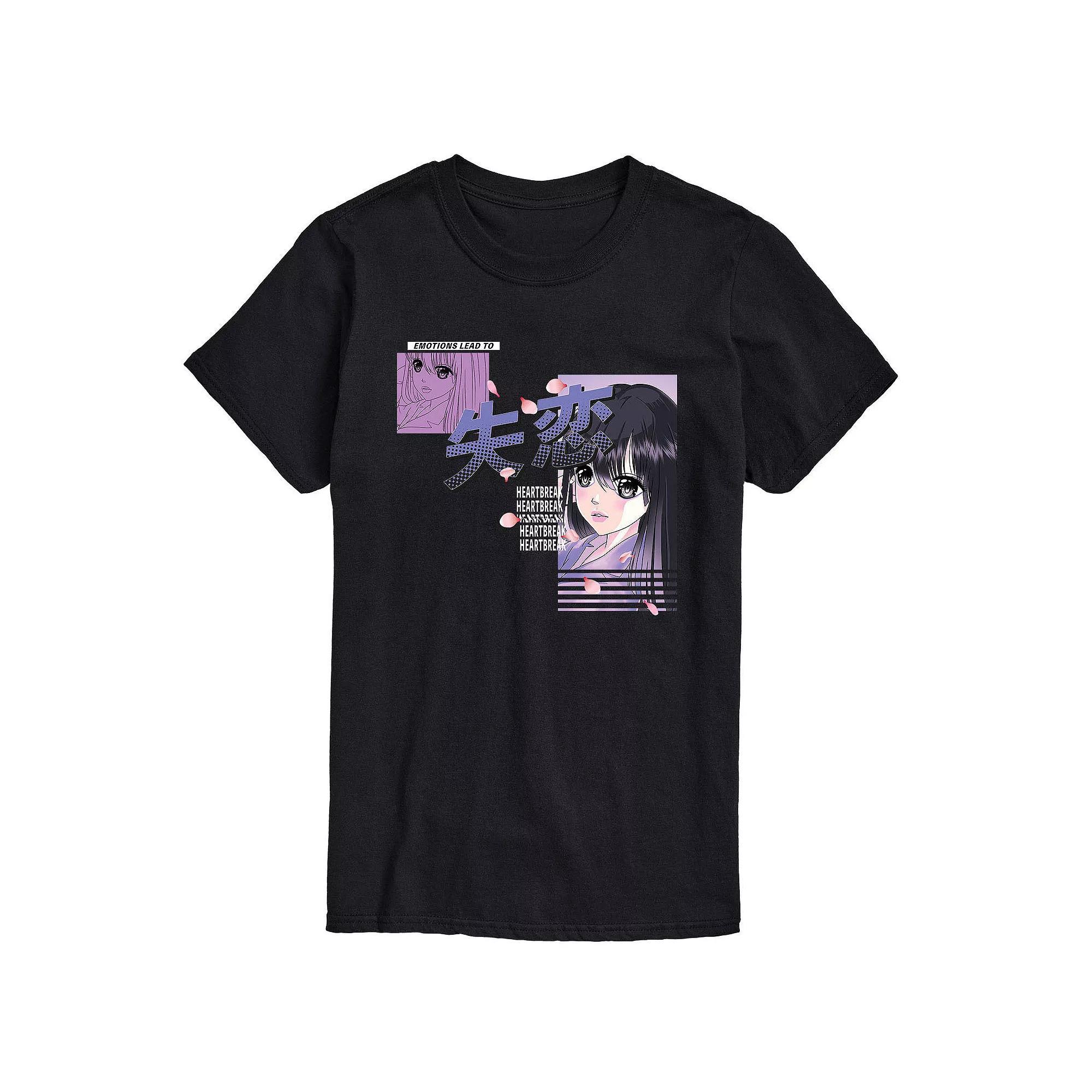 Mens Anime Heartbreak Tee Product Image