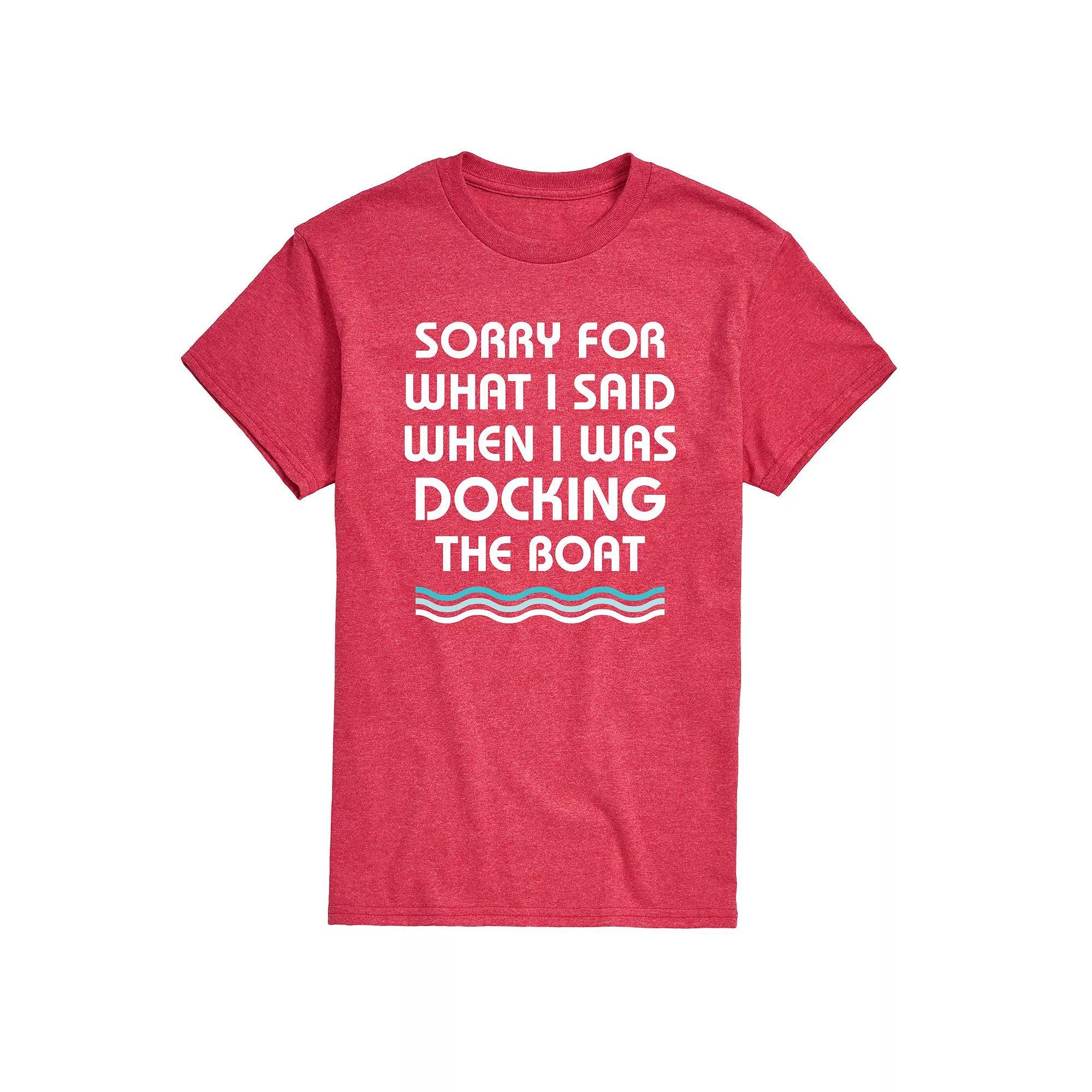 Mens Said Docking The Boat Tee Product Image