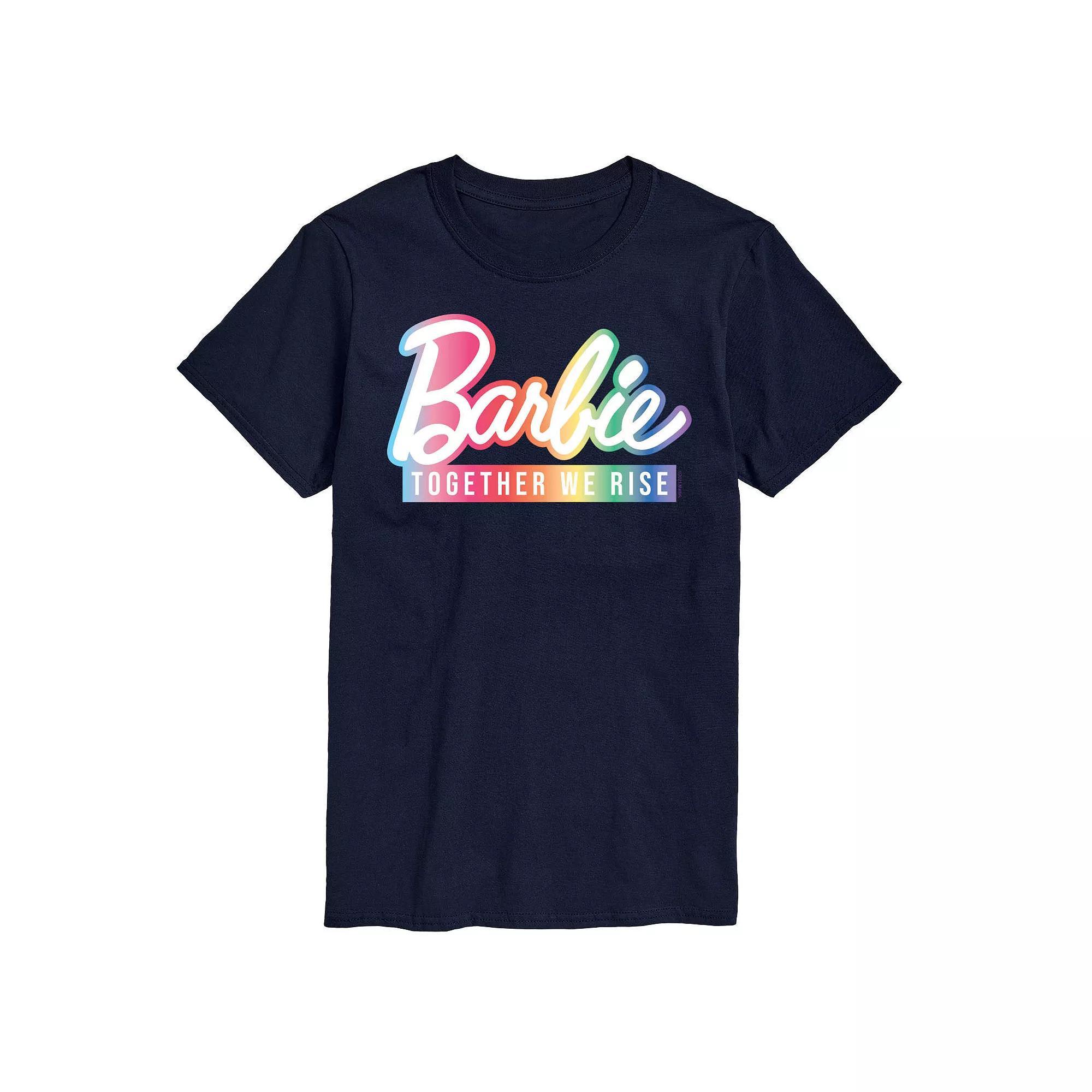 Big & Tall Barbie Together We Rise Graphic Tee, Mens Product Image