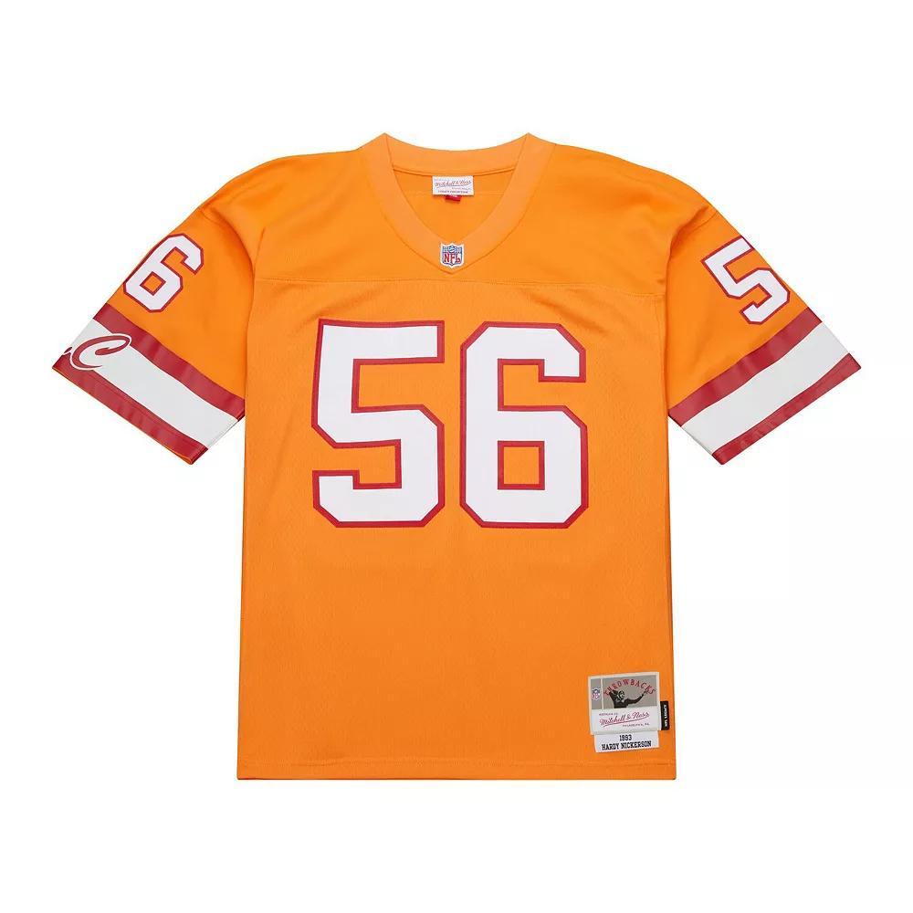 Men's Mitchell & Ness Hardy Nickerson Orange Tampa Bay Buccaneers 1993 Legacy Replica Jersey, Size: Medium Product Image