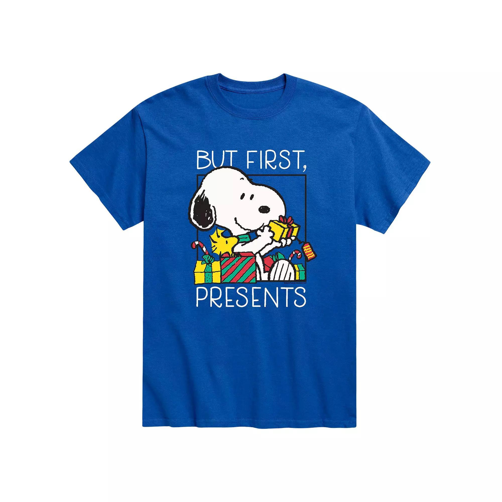 Mens Peanuts Presents First Tee Product Image