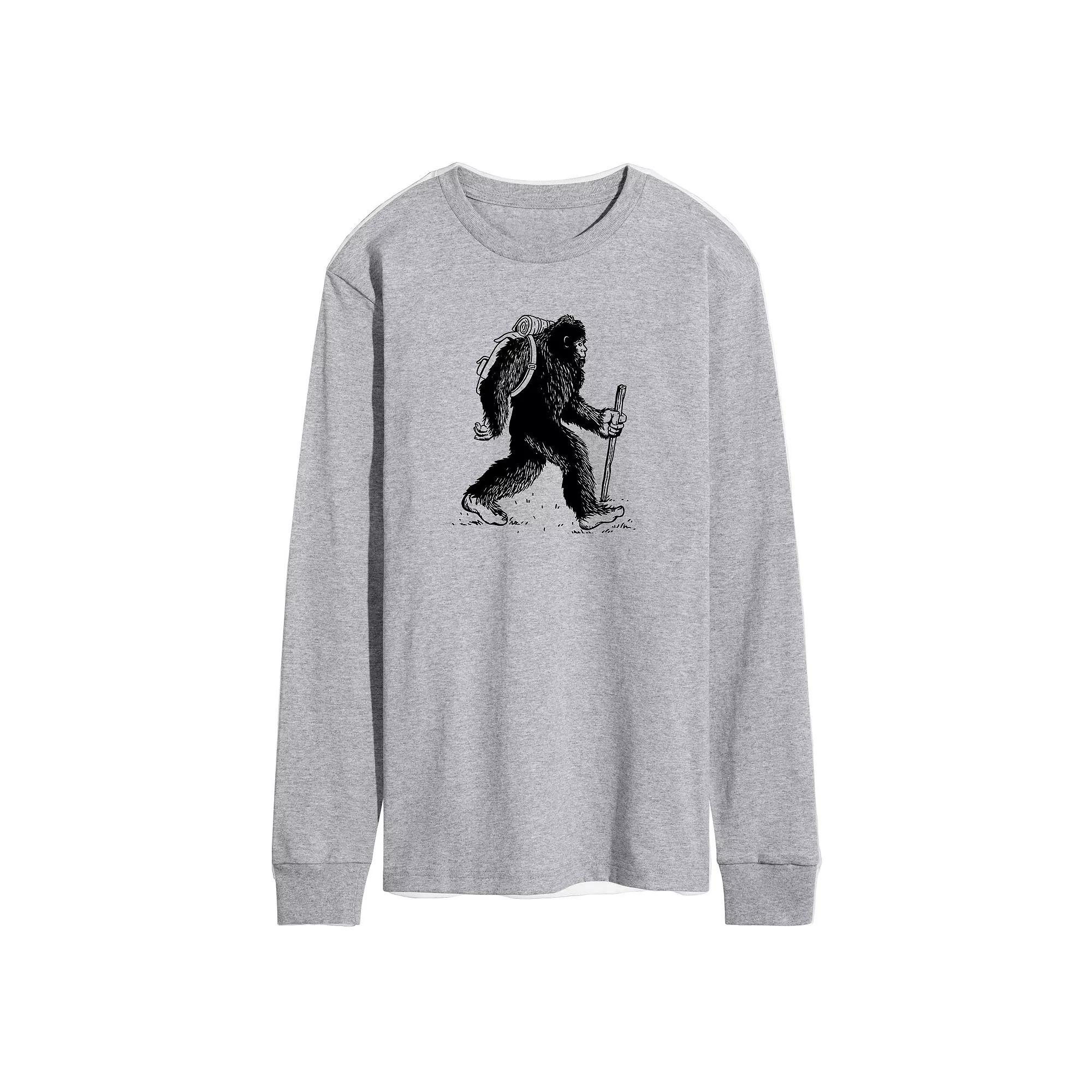 Mens Bigfoot Backpacking Long Sleeve Tee Product Image
