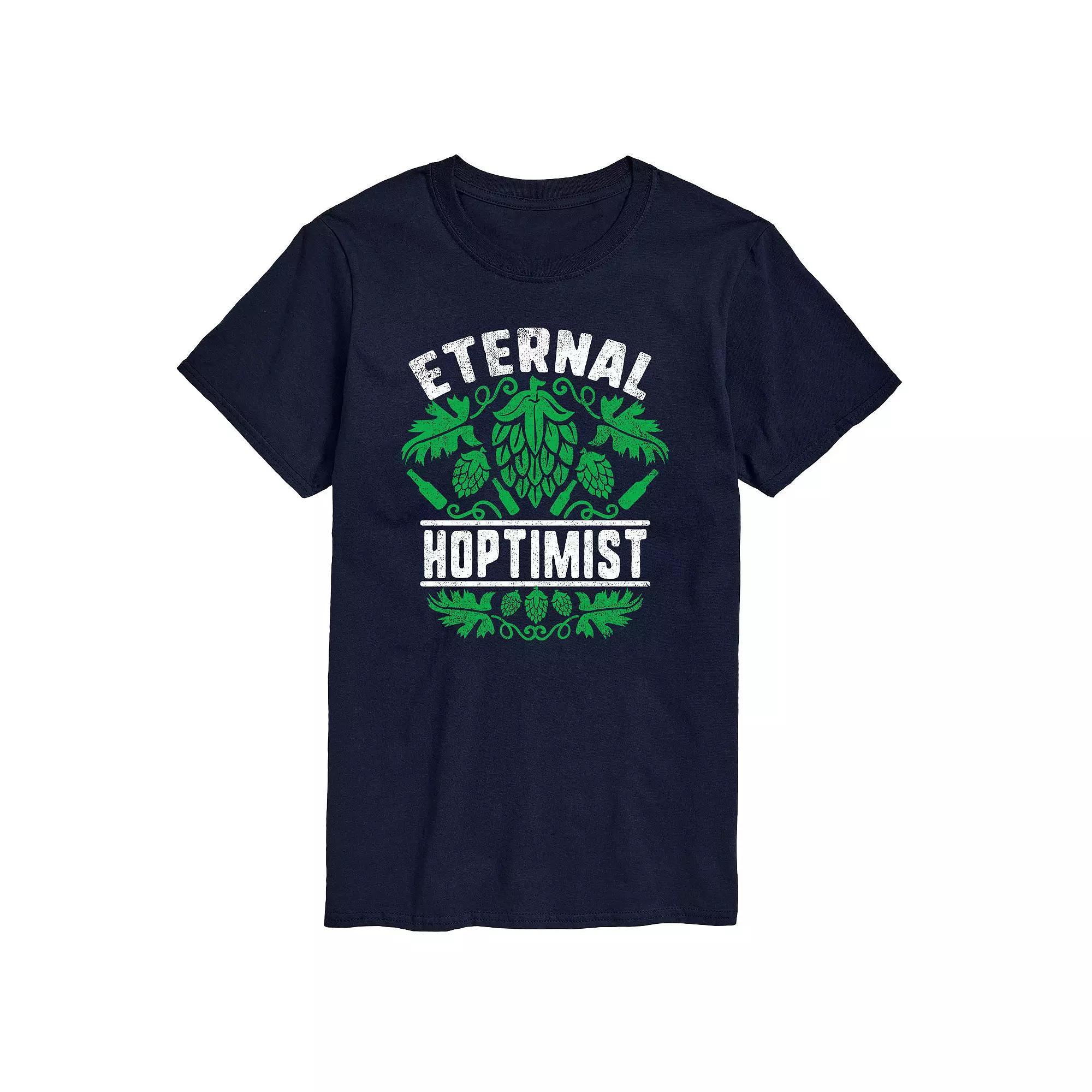 Big & Tall Eternal Hoptimist Tee, Mens Blue Product Image