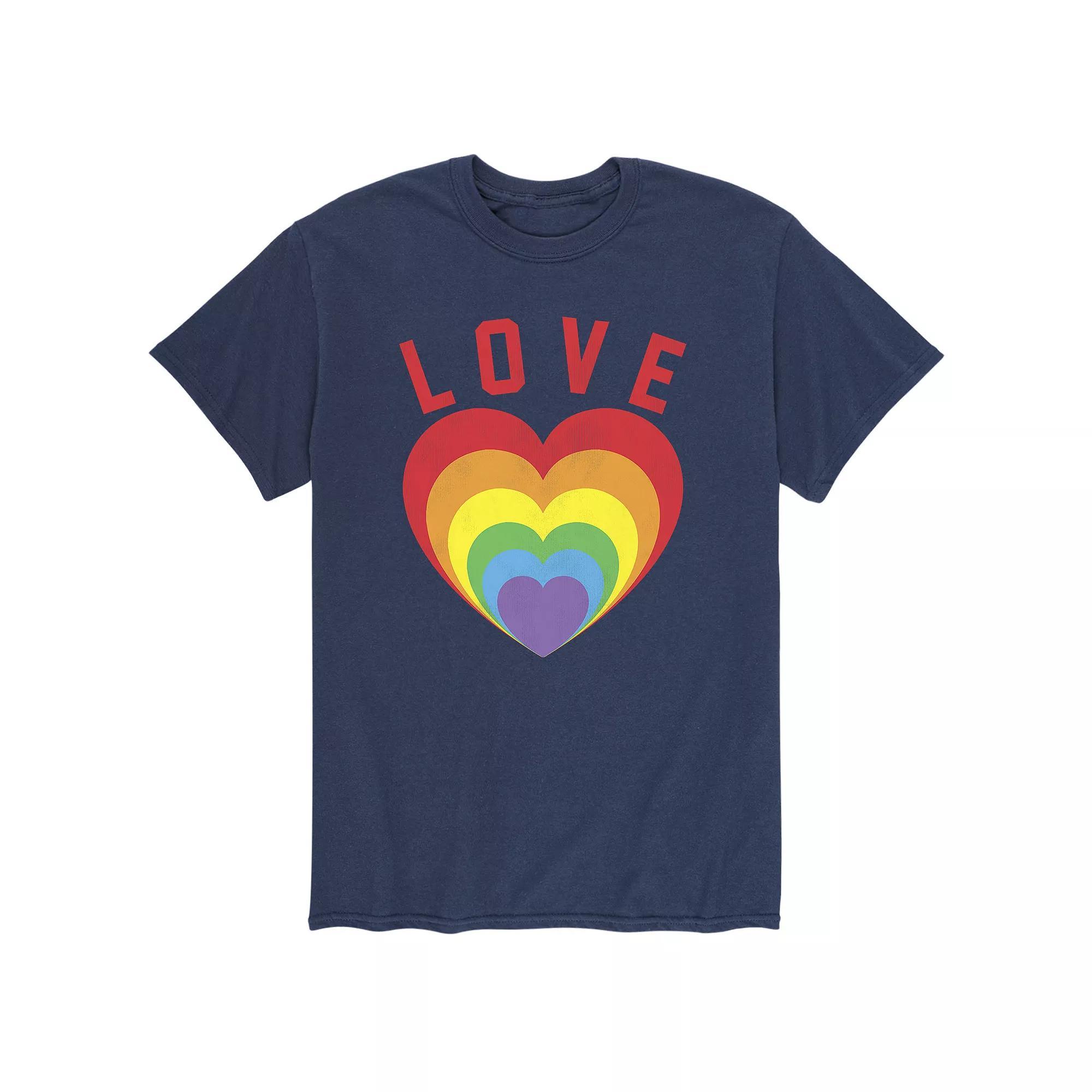 Mens Love Hearts Tee Product Image