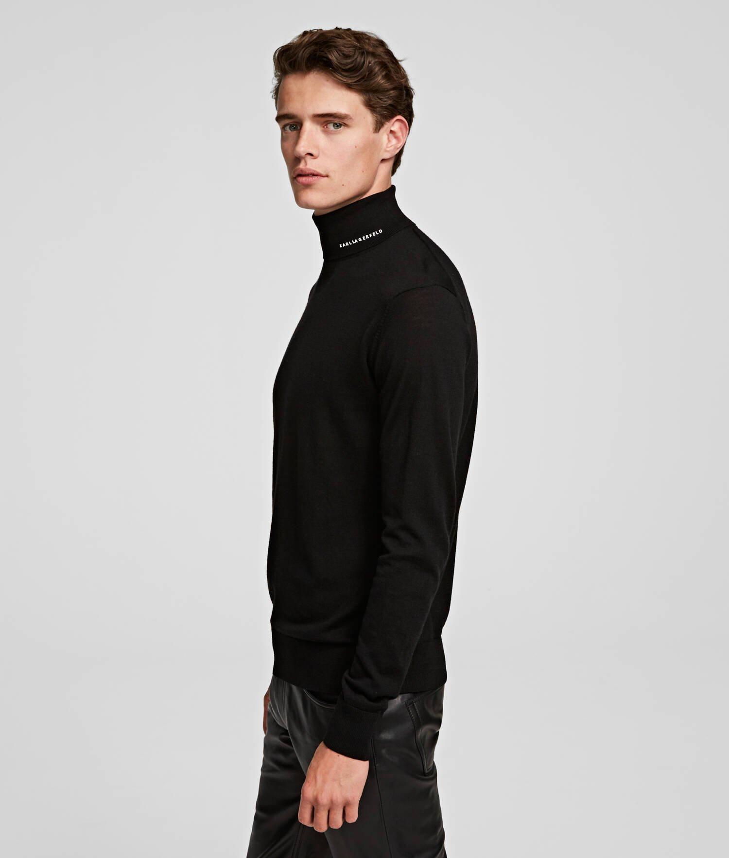 MERINO WOOL TURTLENECK SWEATER Product Image