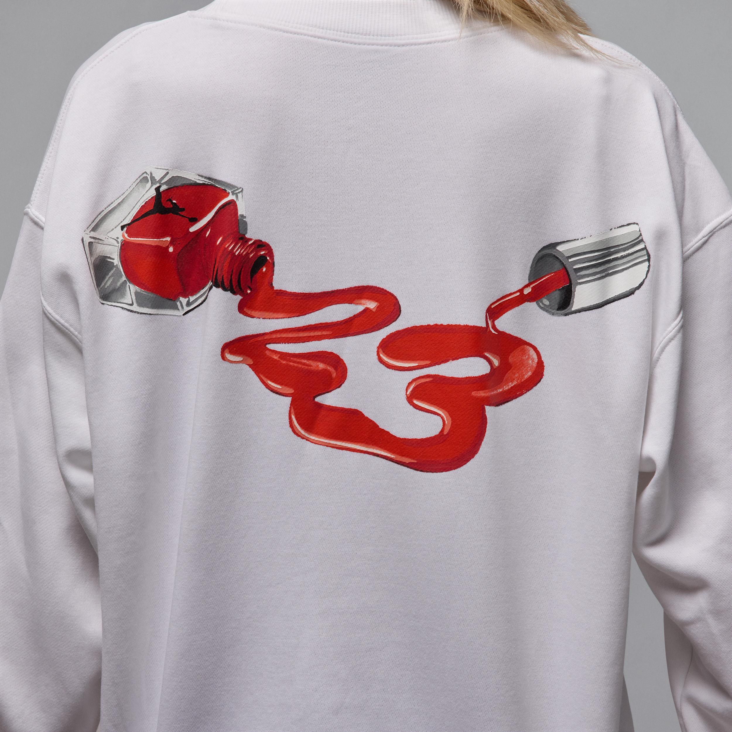 Women's Jordan Brooklyn Fleece Crew-Neck Sweatshirt Product Image