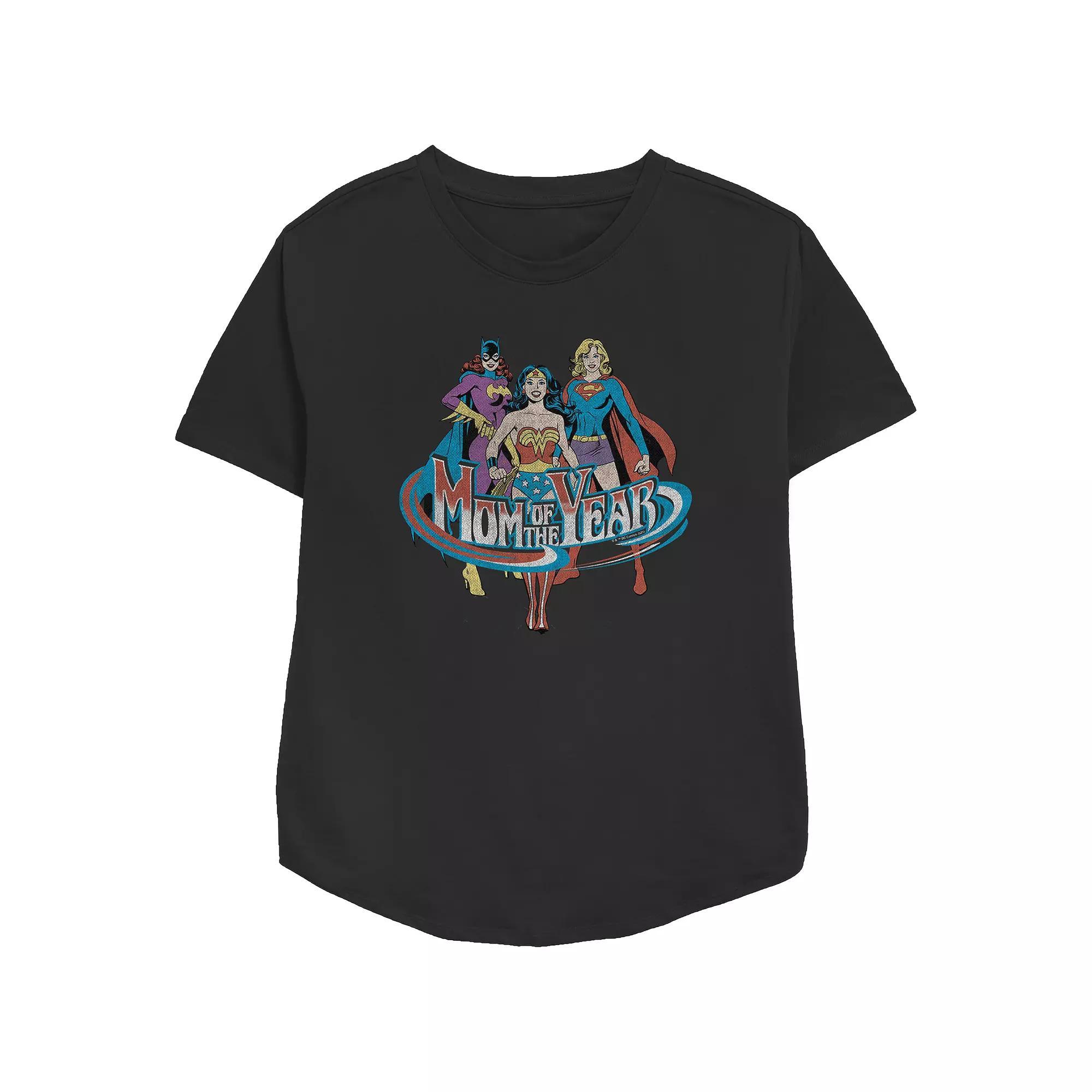 Women's Fender Mom Relaxed Fit Graphic Tee, Size: Large, Black Product Image
