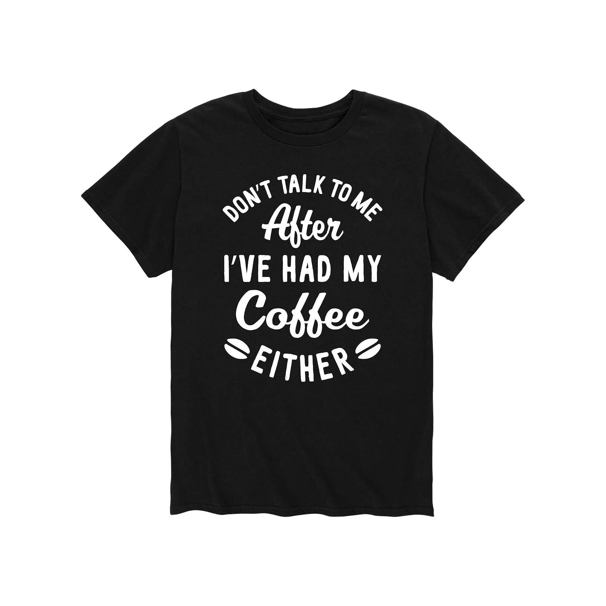 Mens Dont Talk To Me Tee Product Image