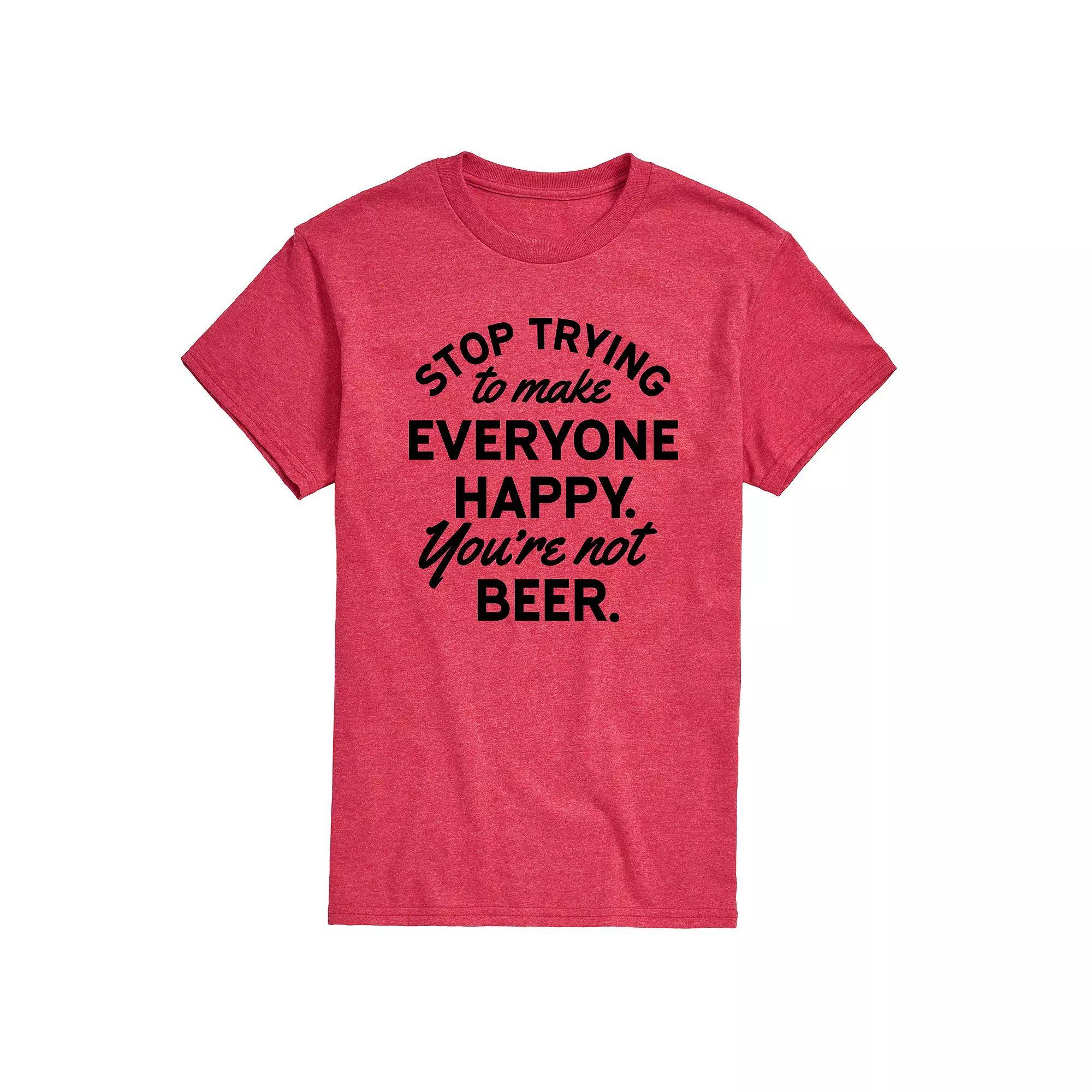 Mens Youre Not Beer Graphic Tee Product Image