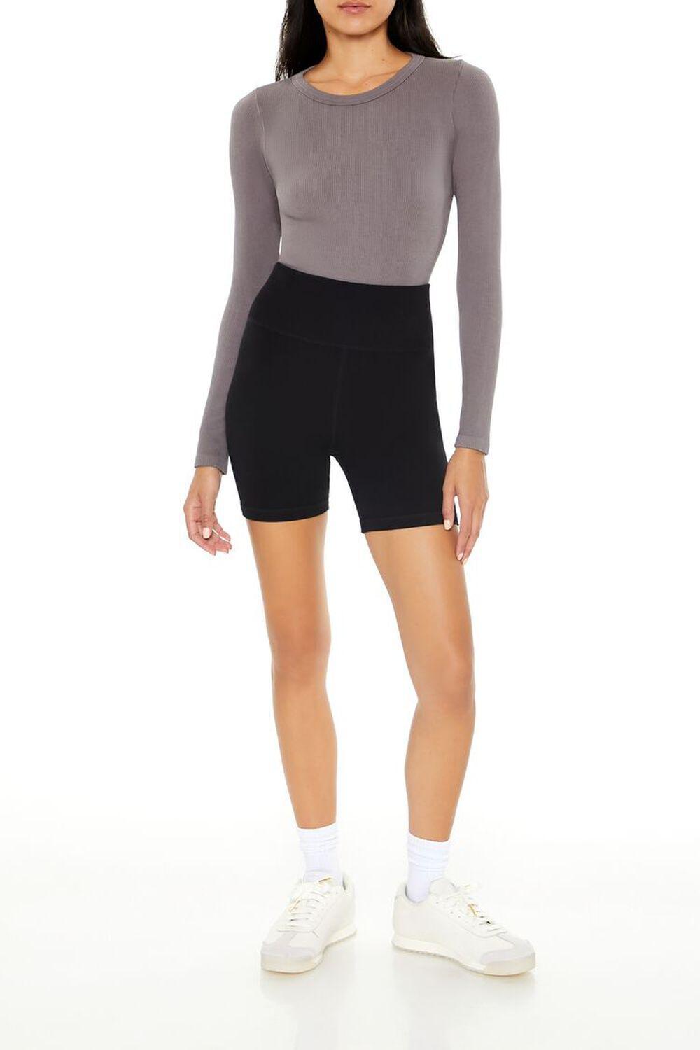 Seamless Ribbed Bodysuit | Forever 21 Product Image