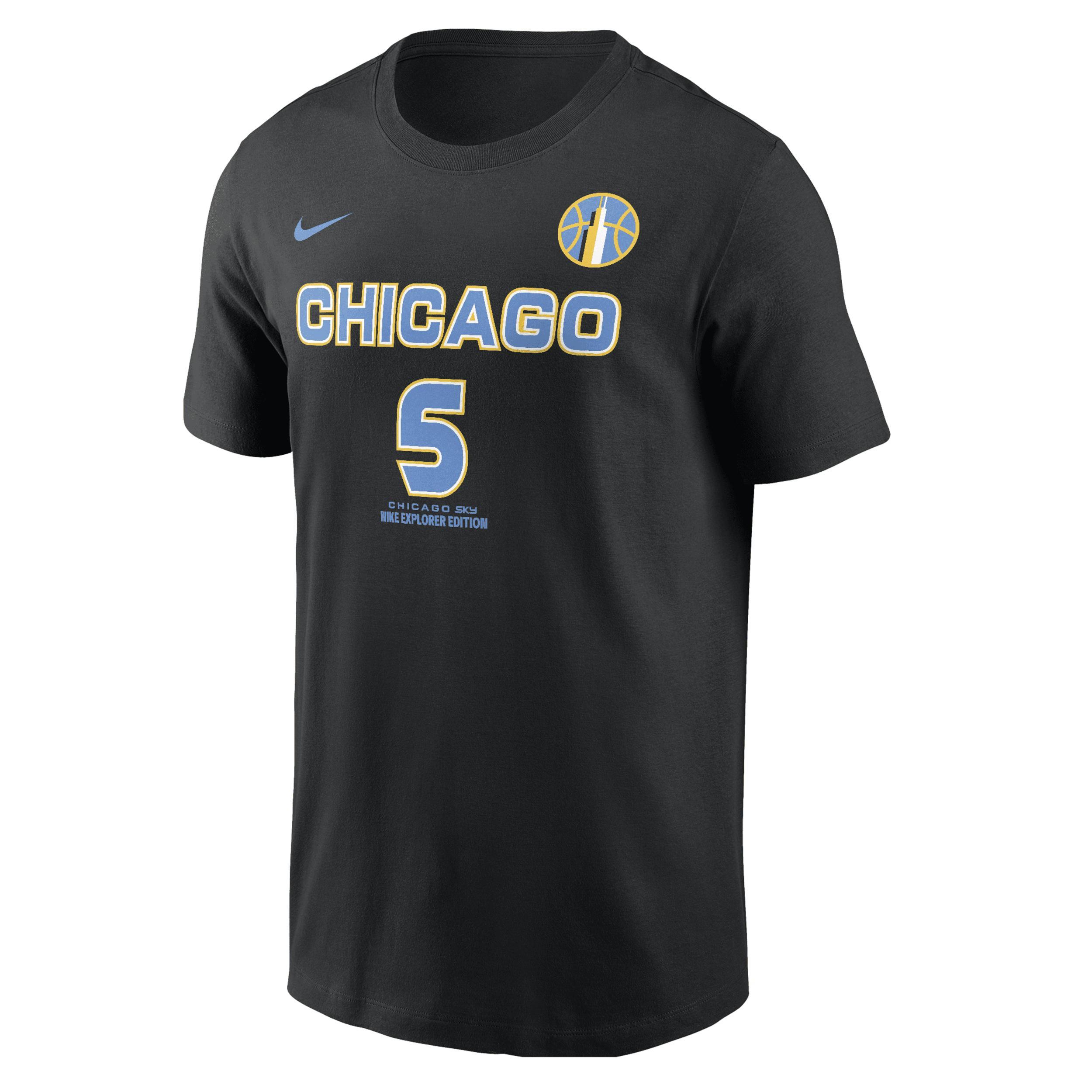 Unisex Nike Angel Reese Black Chicago Sky 2024 WNBA Draft Name & Number T-Shirt, Adult Unisex, Size: Medium, Wnb Black Product Image