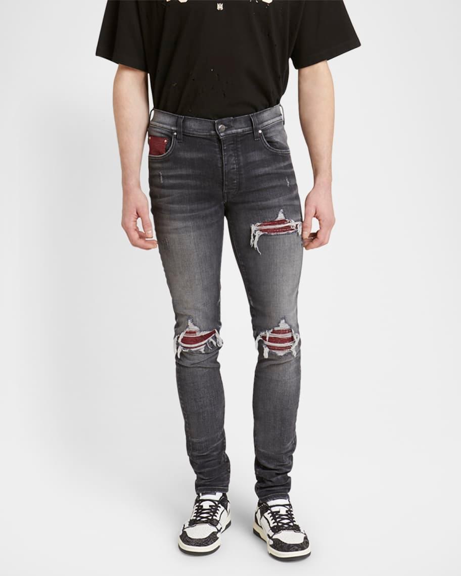 Mens MX1 Lurex Skinny Jeans Product Image