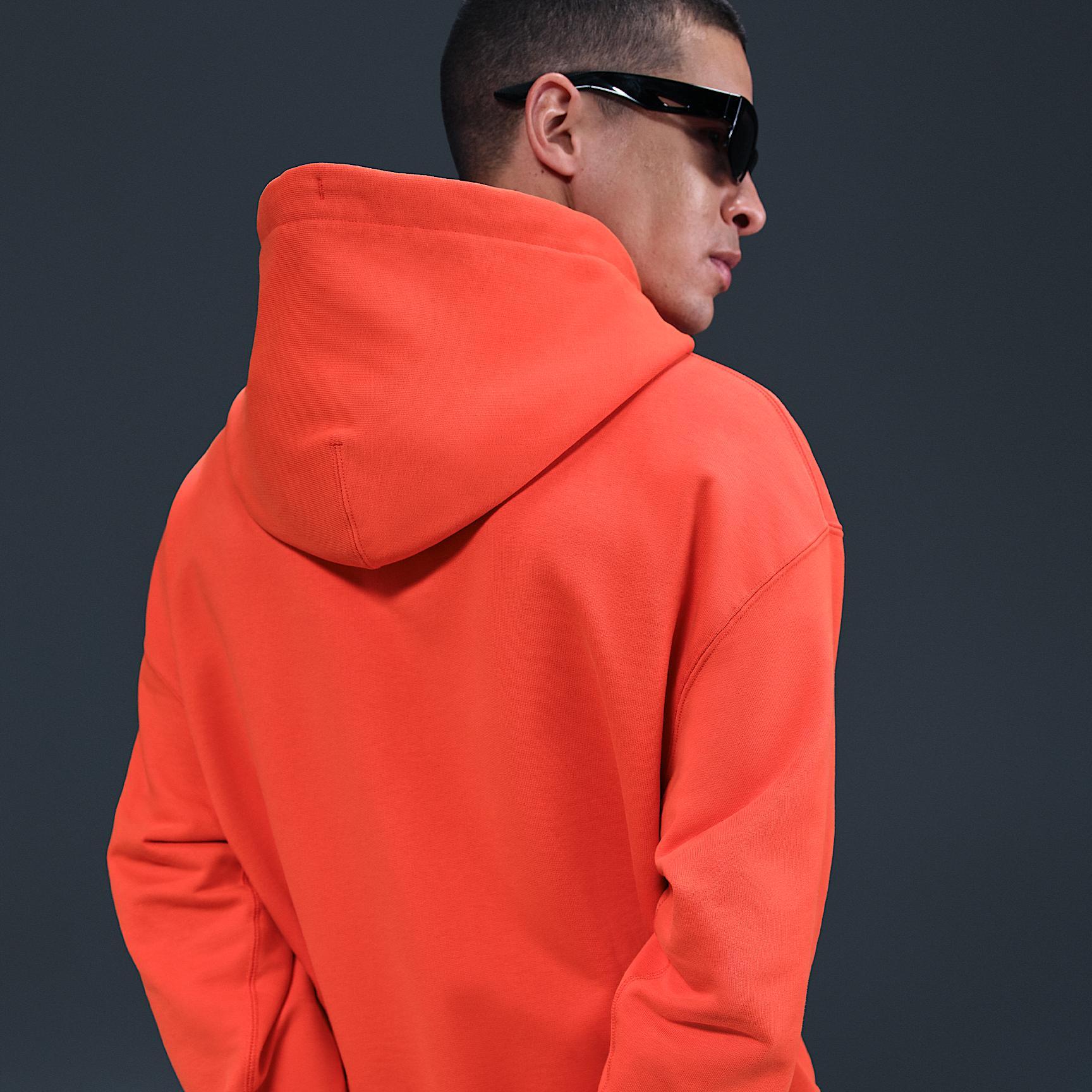 Nike Solo Swoosh Men's French Terry Pullover Hoodie Product Image
