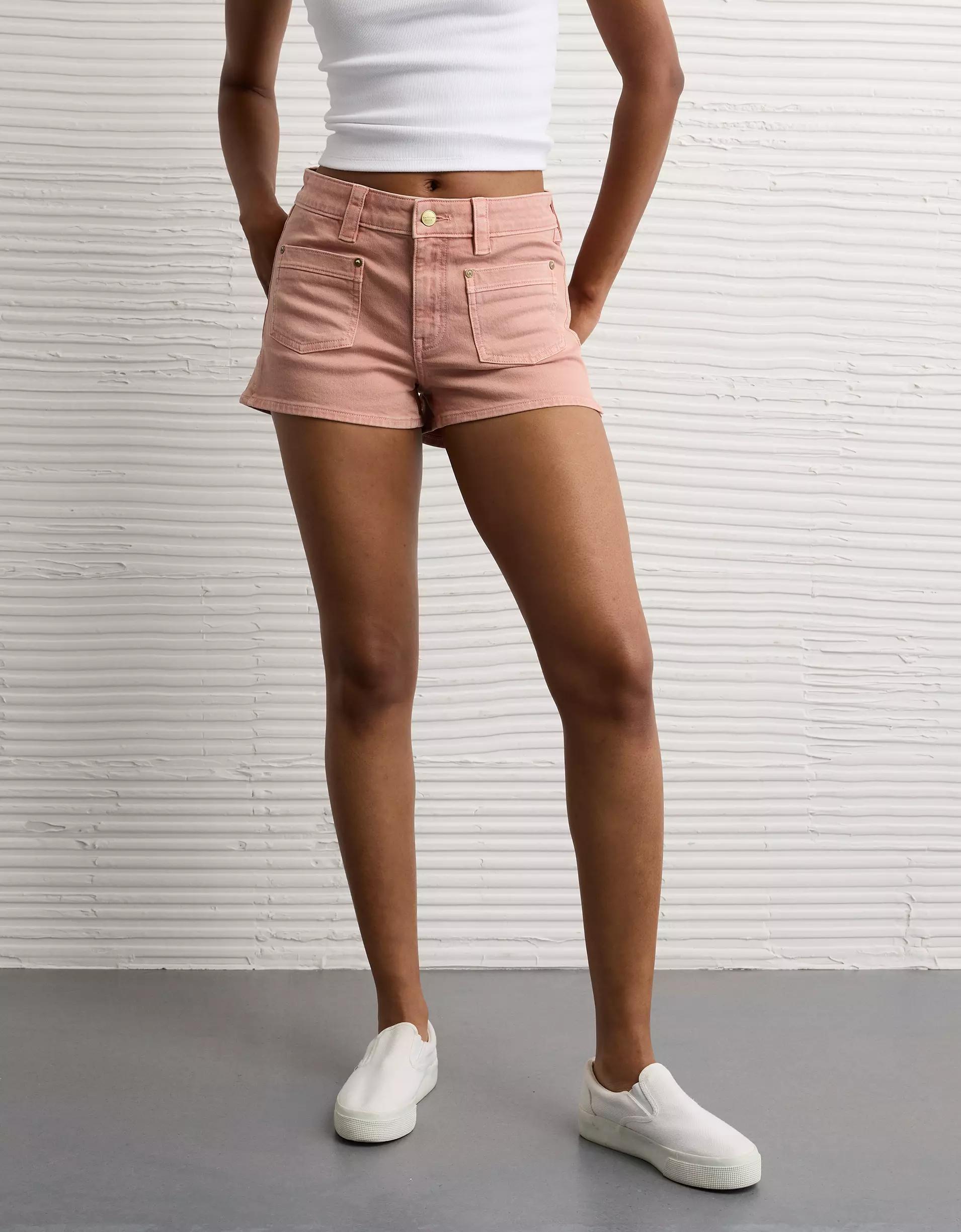 AE Stretch Denim Perfect Shortie Product Image