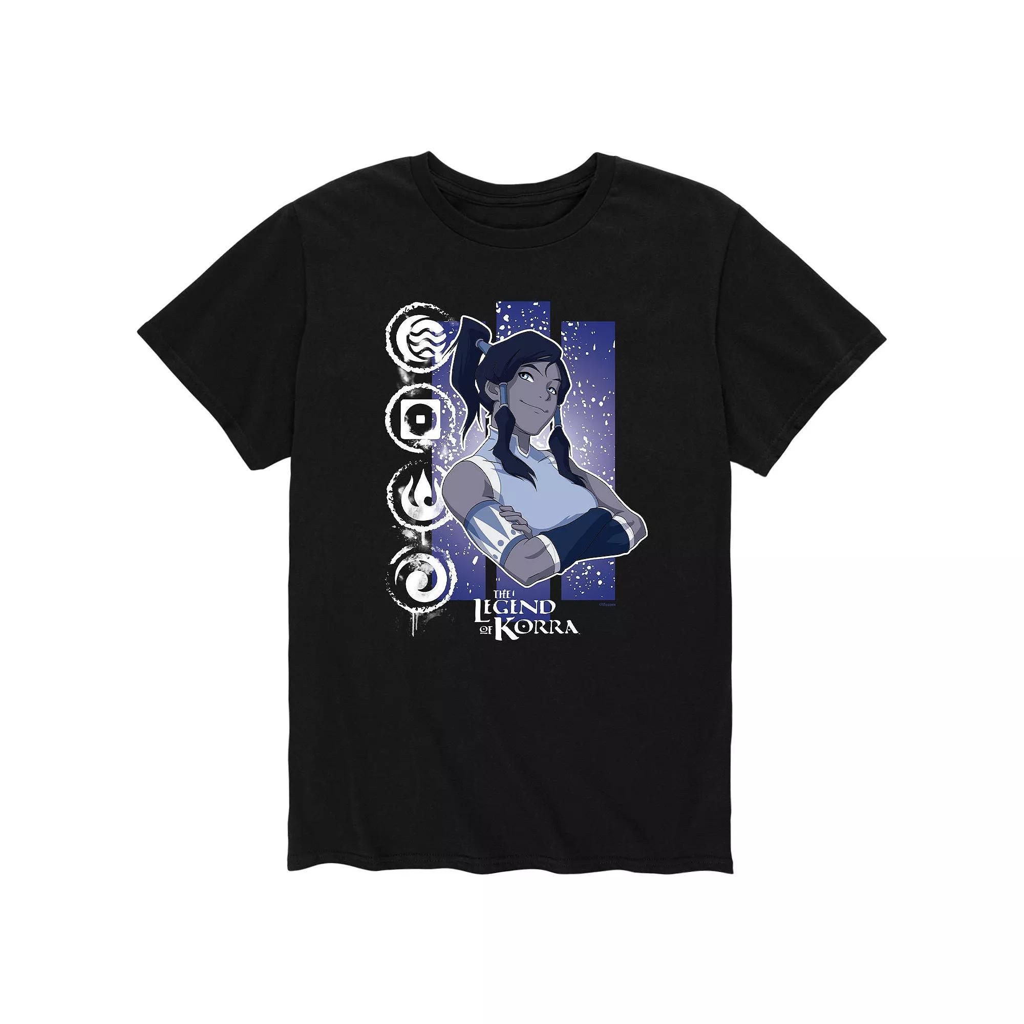 Mens The Legend of Korra Portrait Tee Product Image