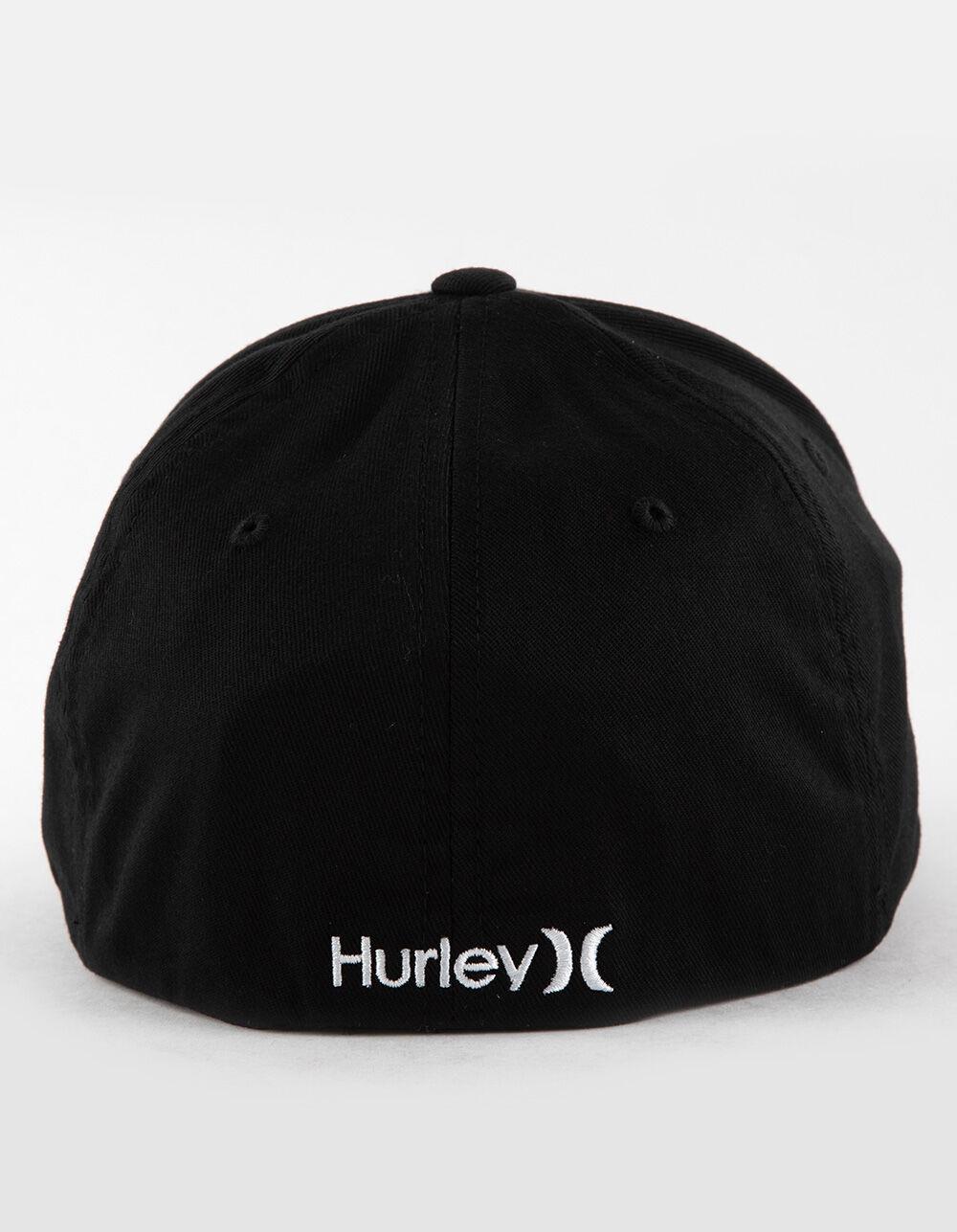 HURLEY Reflect Icon Flexfit Hat - BLACK COMBO Product Image