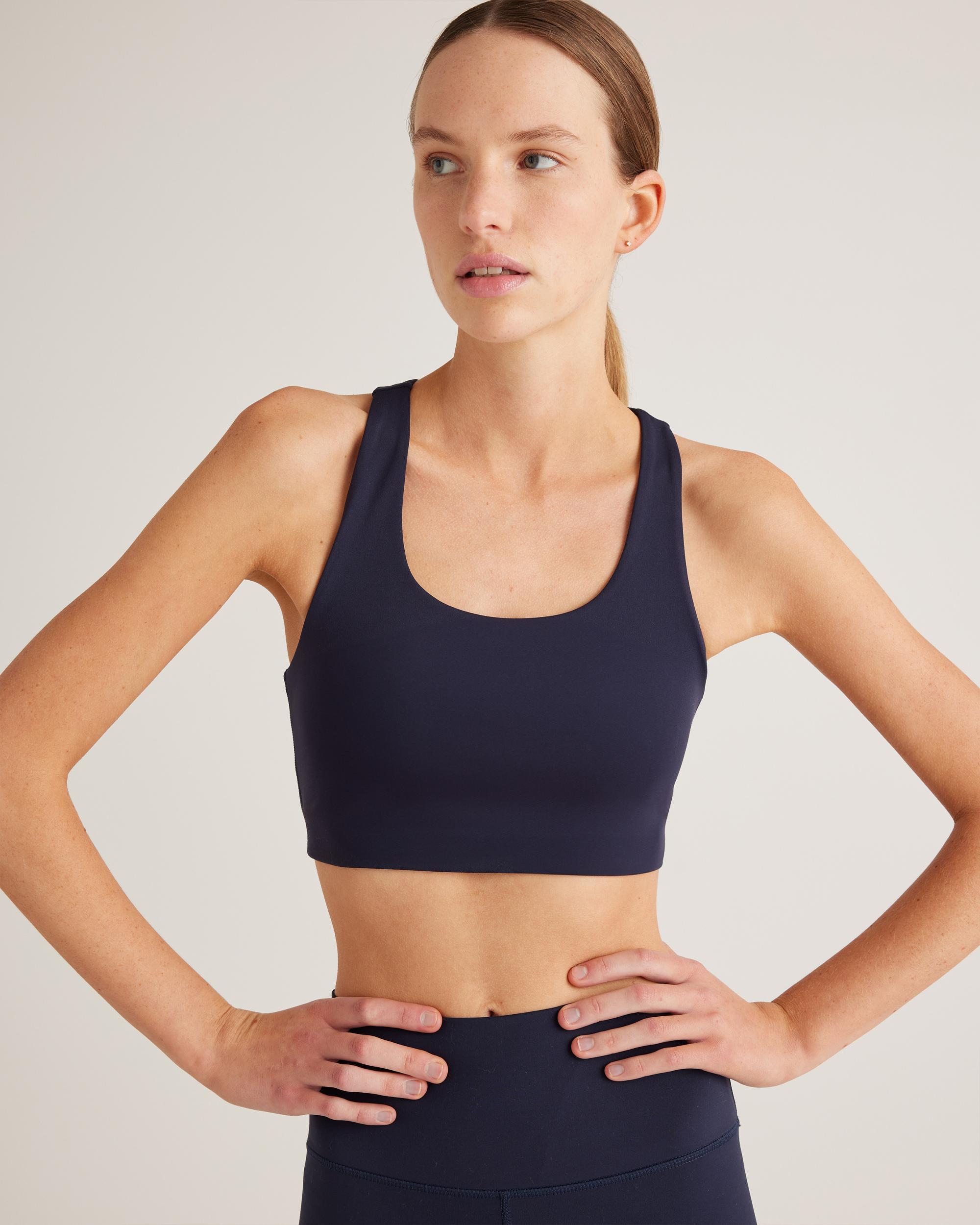 Quince | Women's Ultra-Form Scoop Neck Longline Bra Size XS, Nylon/Spandex Product Image